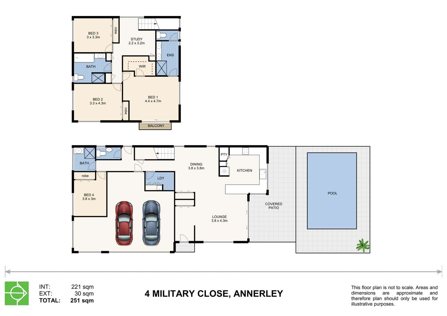 Floorplan of Homely house listing, 4 Military Close, Annerley QLD 4103