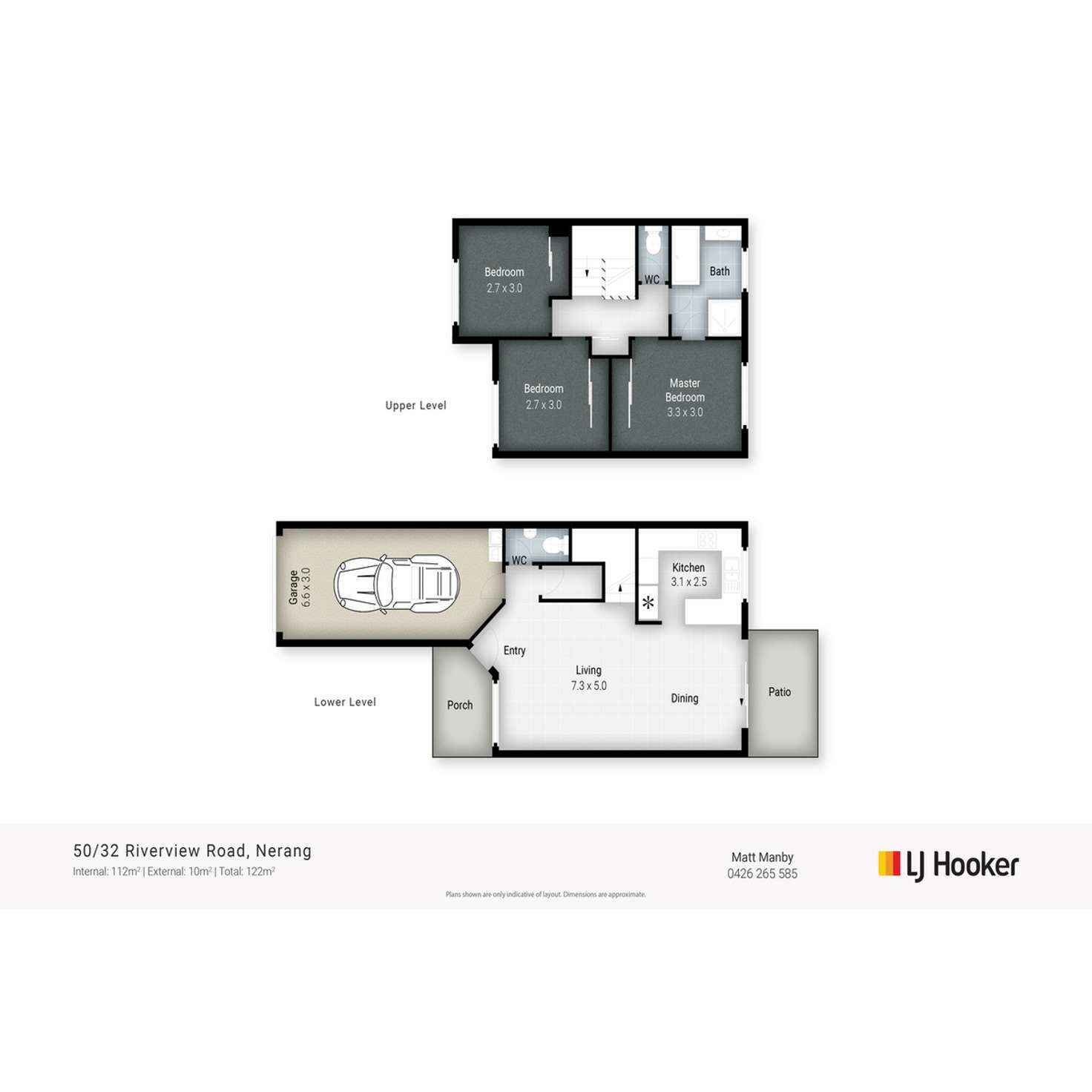 Floorplan of Homely townhouse listing, 50/32 Riverview Road, Nerang QLD 4211