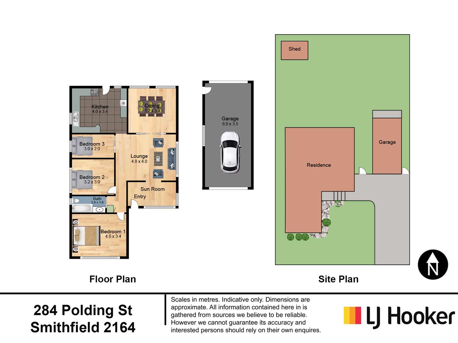 Floorplan of Homely house listing, 284 Polding Street, Smithfield NSW 2164