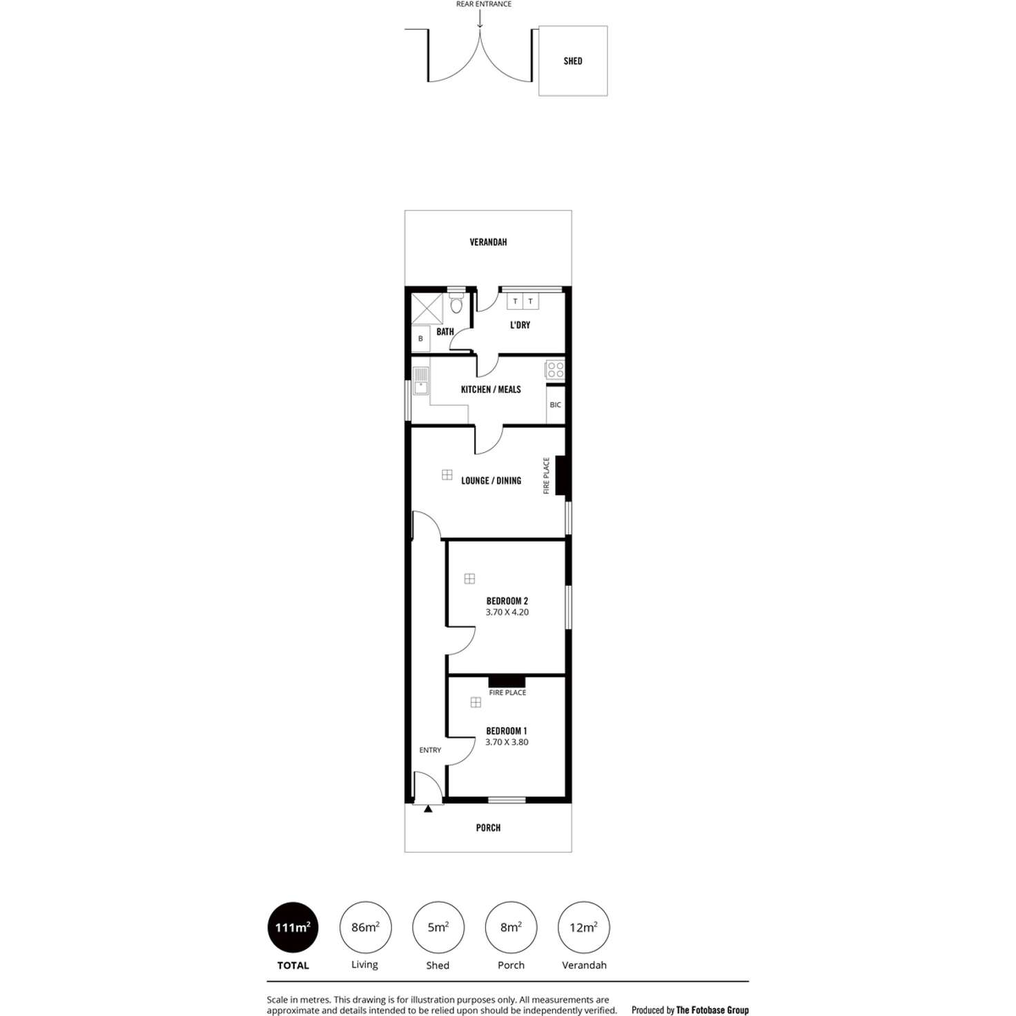 Floorplan of Homely house listing, 7 Catherine Street, Beulah Park SA 5067