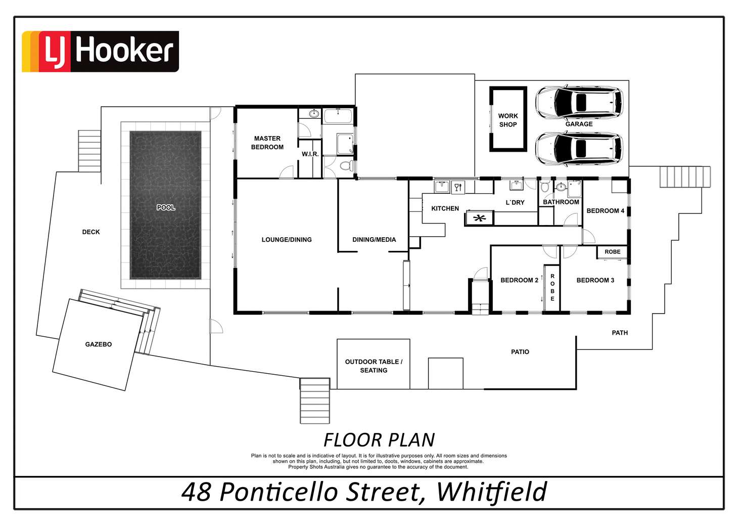Floorplan of Homely house listing, 48 Ponticello Street, Whitfield QLD 4870