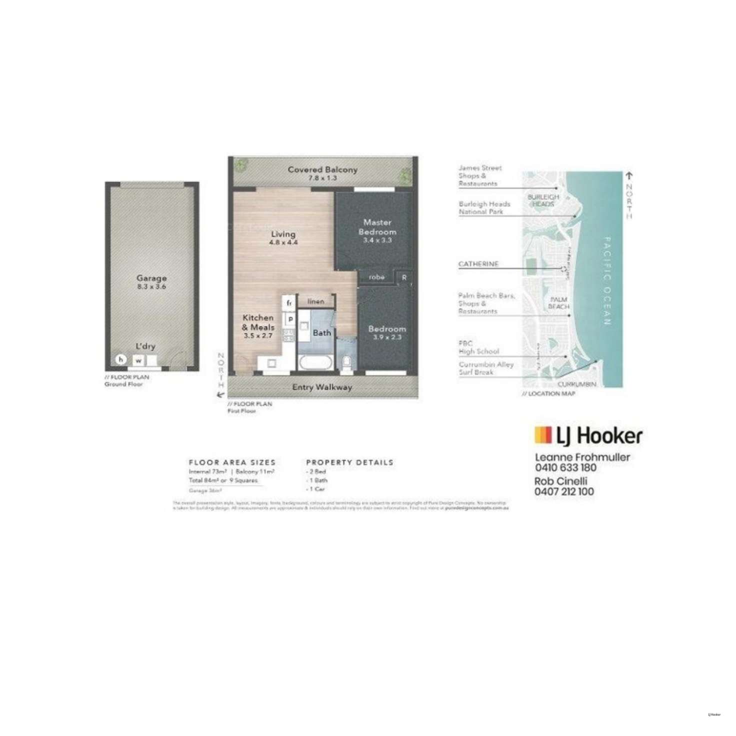 Floorplan of Homely unit listing, 5/6 Mawarra Street, Palm Beach QLD 4221