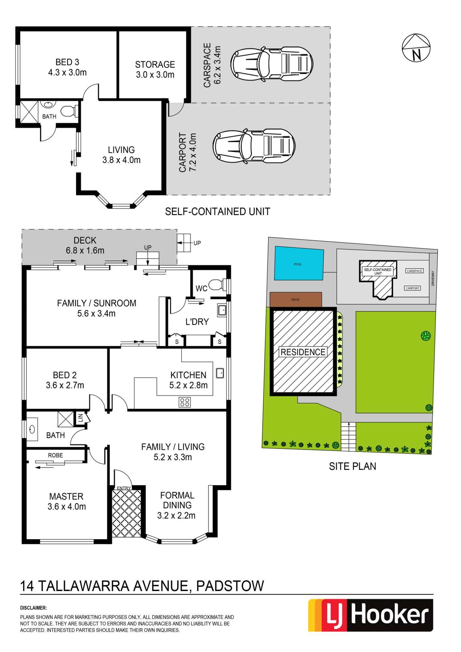 Floorplan of Homely house listing, 14 Tallawarra Avenue, Padstow NSW 2211