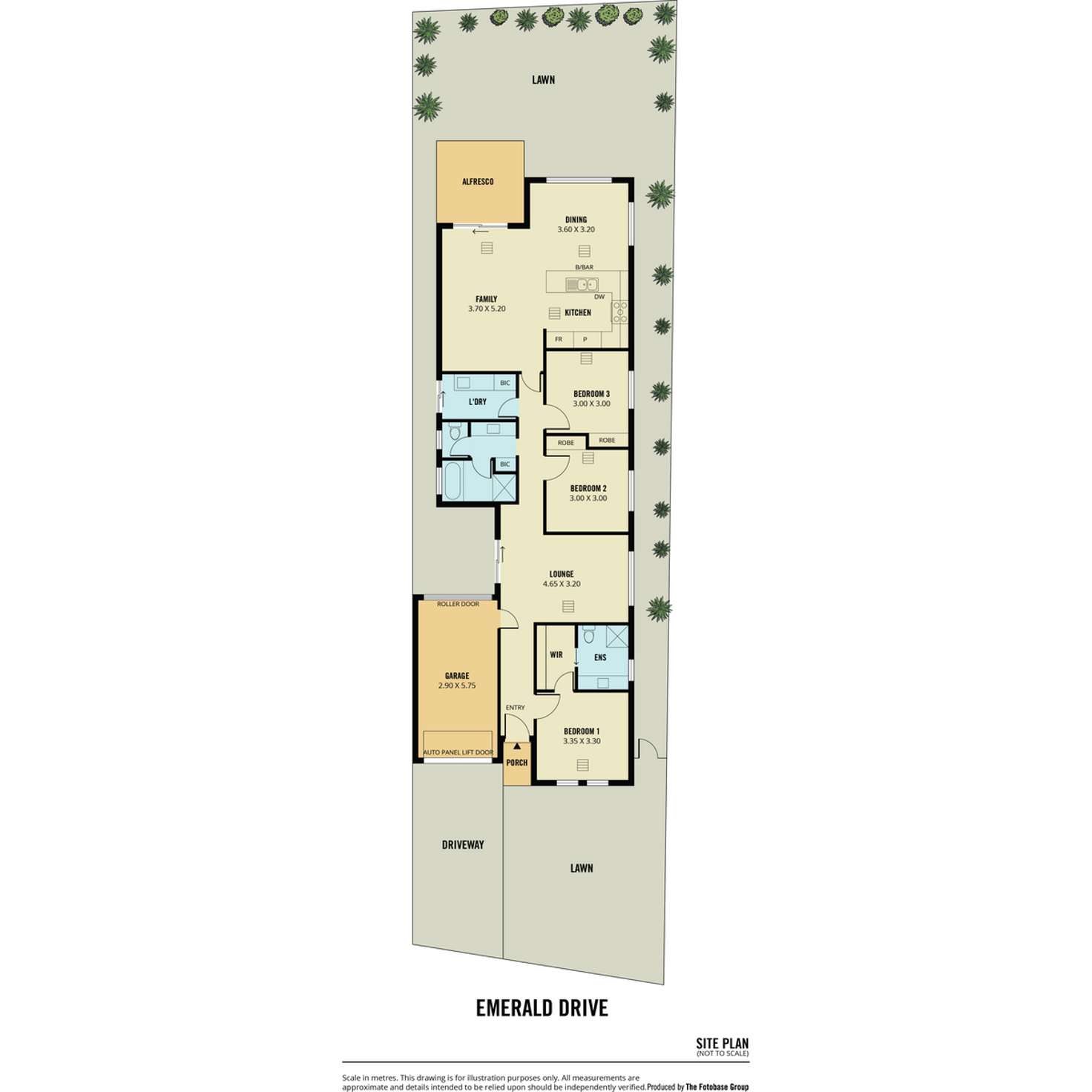 Floorplan of Homely house listing, 5 Emerald Drive, Ingle Farm SA 5098