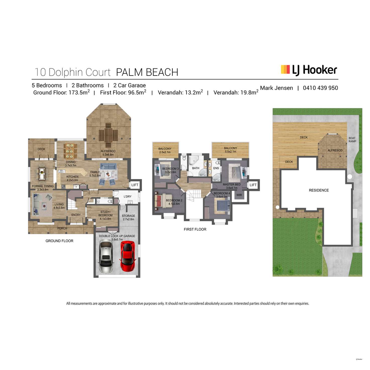 Floorplan of Homely house listing, 10 Dolphin Court, Palm Beach QLD 4221