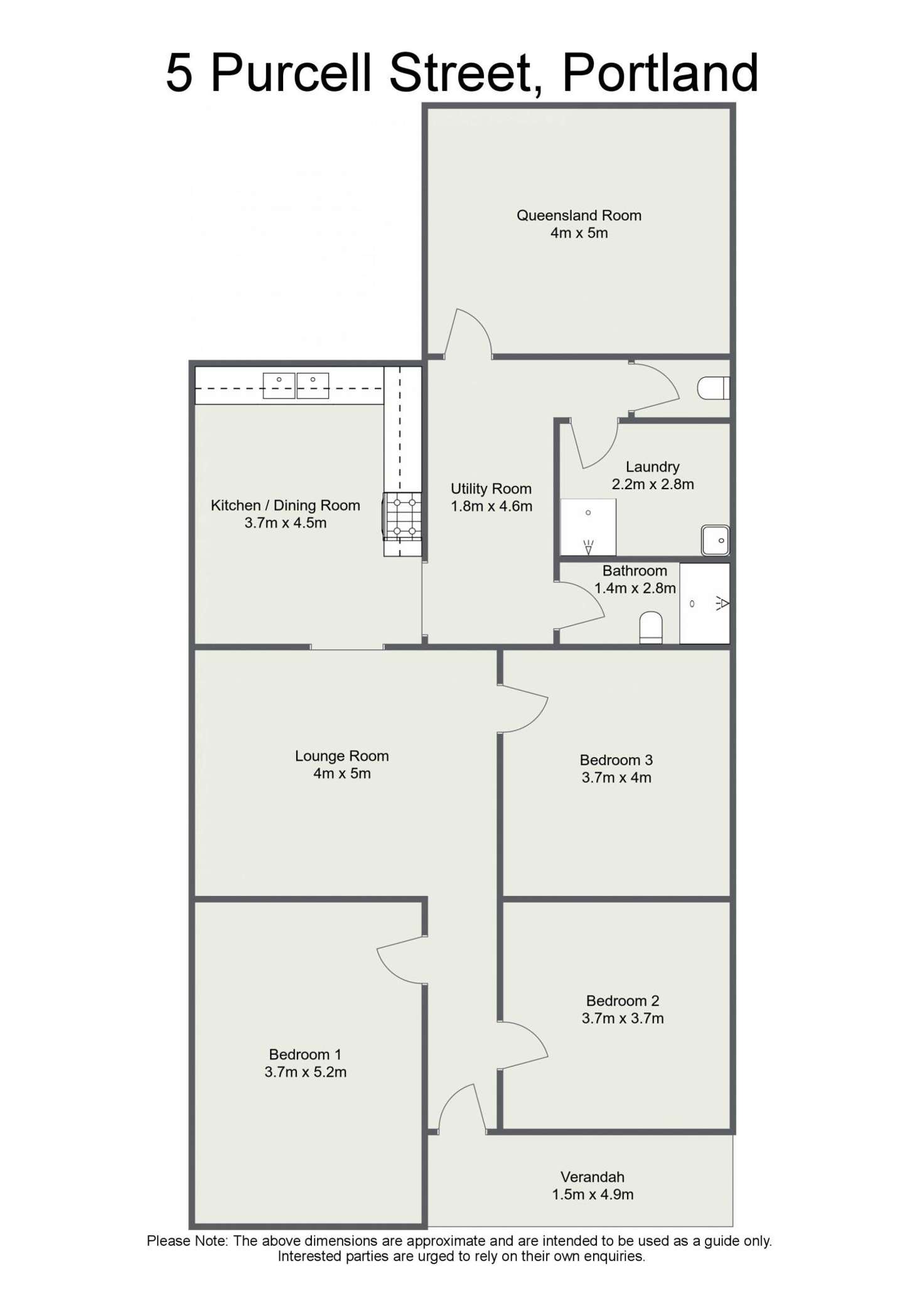 Floorplan of Homely house listing, 5 Purcell Street, Portland NSW 2847