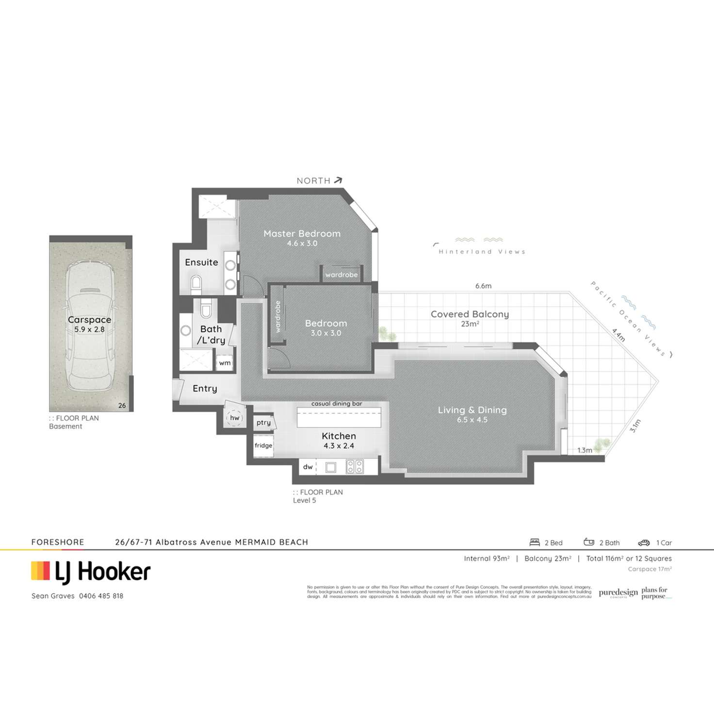 Floorplan of Homely unit listing, 26/67-71 Albatross Avenue, Mermaid Beach QLD 4218