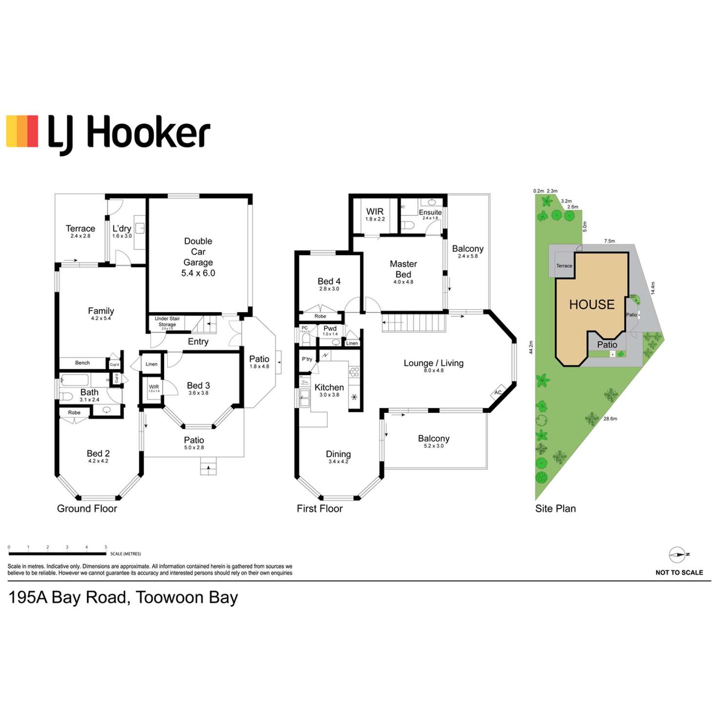 Floorplan of Homely house listing, 195A Bay Road, Toowoon Bay NSW 2261