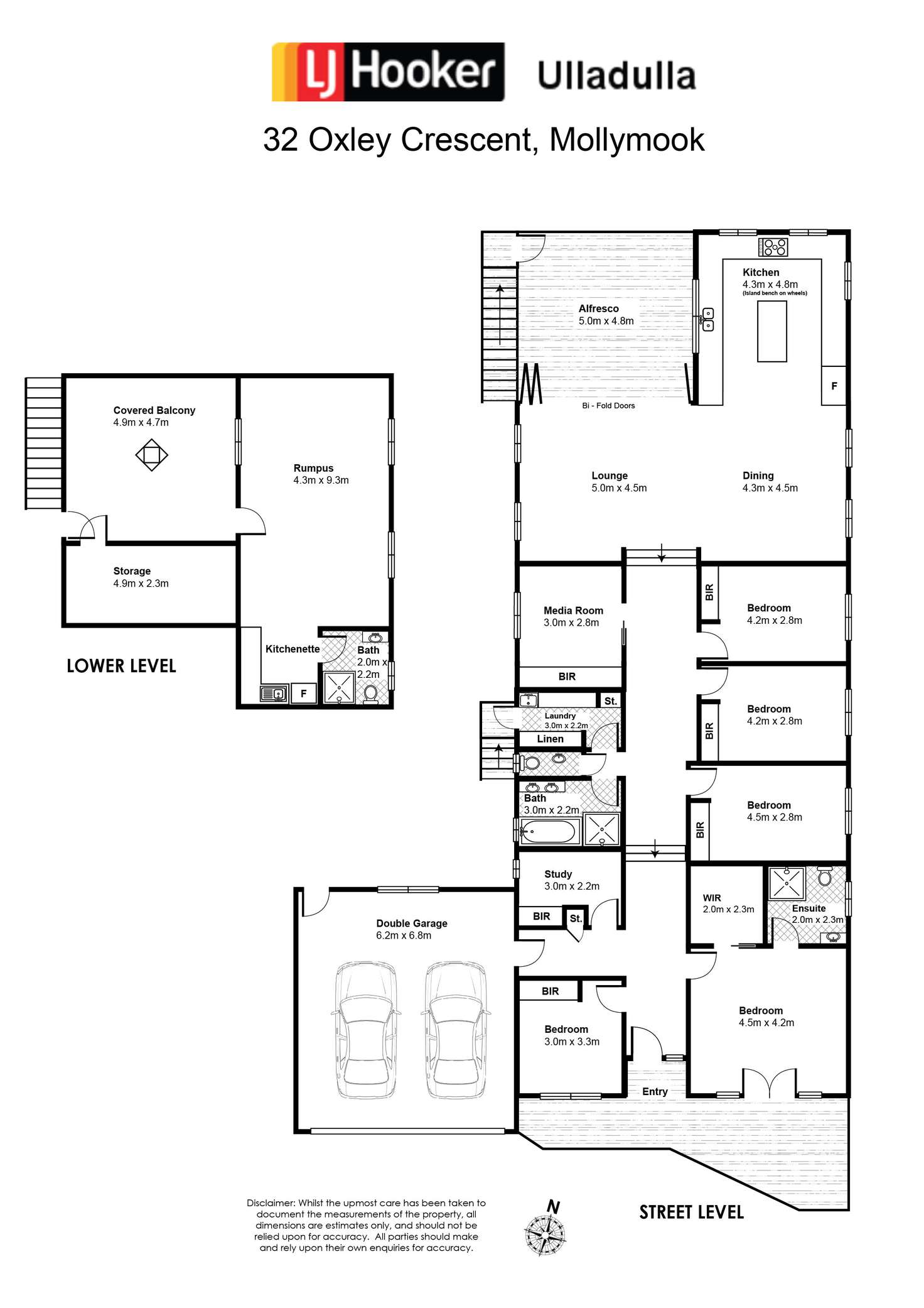 Floorplan of Homely house listing, 32 Oxley Crescent, Mollymook NSW 2539