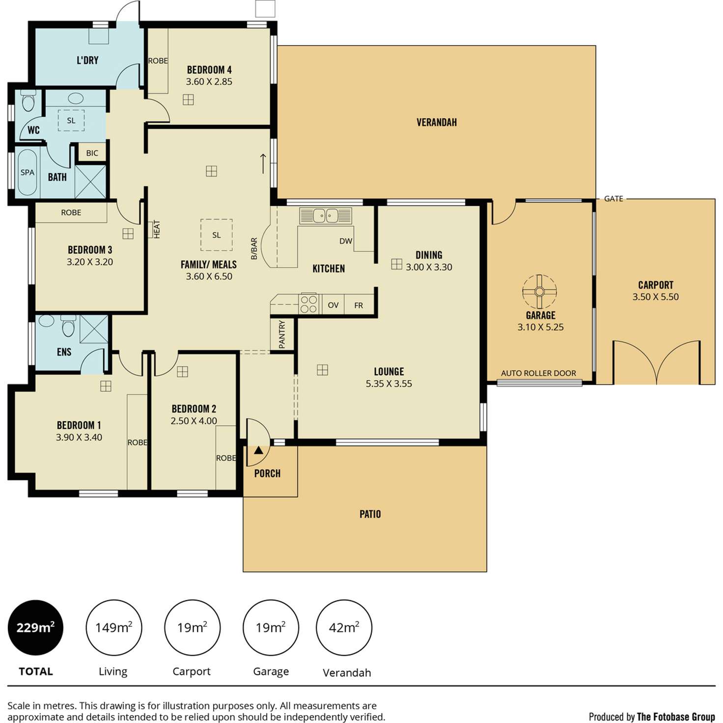 Floorplan of Homely house listing, 56 Kingfisher Drive, Modbury Heights SA 5092
