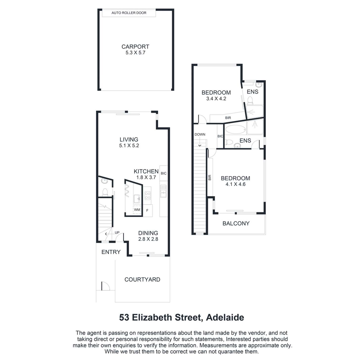 Floorplan of Homely house listing, 53 Elizabeth Street, Adelaide SA 5000