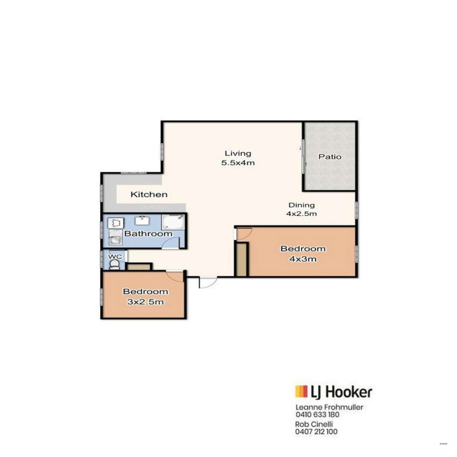 Floorplan of Homely unit listing, 22/1306 Gold Coast Highway, Palm Beach QLD 4221