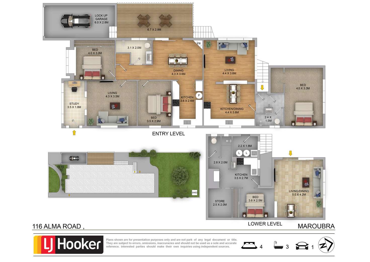 Floorplan of Homely house listing, 116 Alma Road, Maroubra NSW 2035