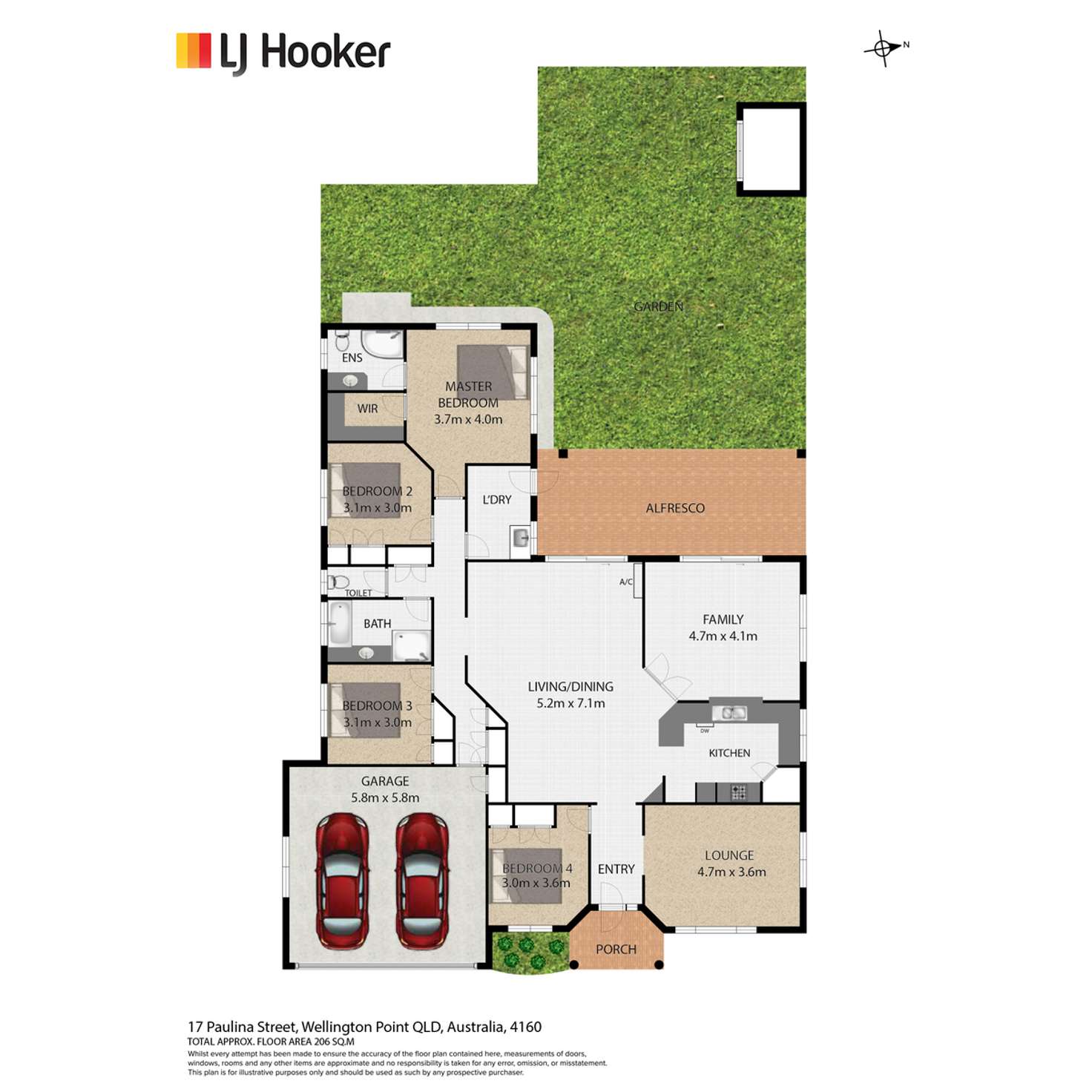 Floorplan of Homely house listing, 17 Paulina Street, Wellington Point QLD 4160