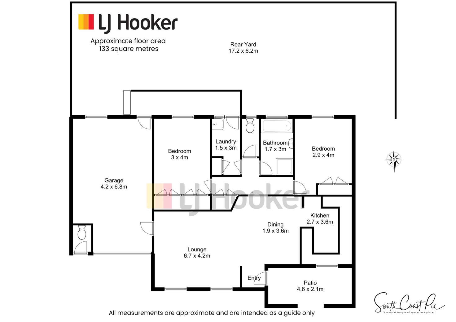 Floorplan of Homely unit listing, 4/30 High Street, Batemans Bay NSW 2536