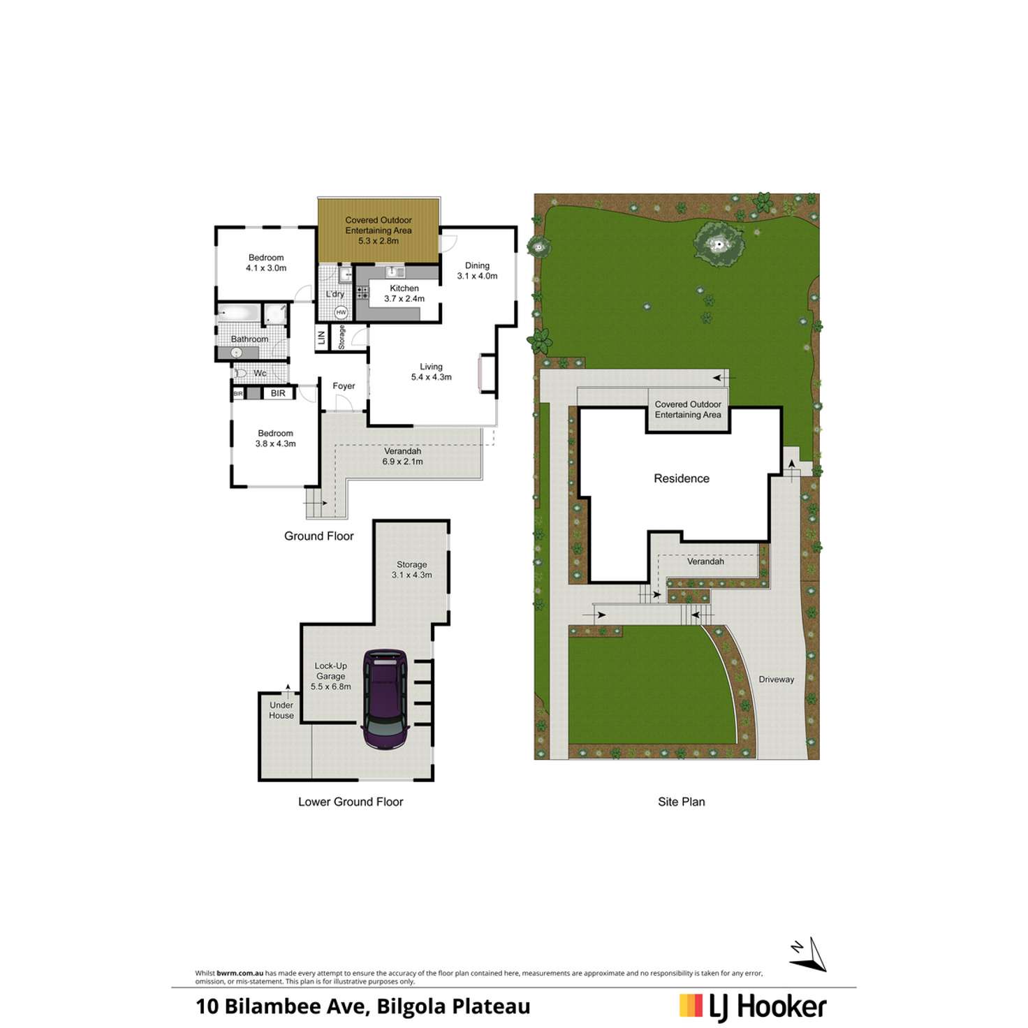 Floorplan of Homely house listing, 10 Bilambee Avenue, Bilgola Plateau NSW 2107