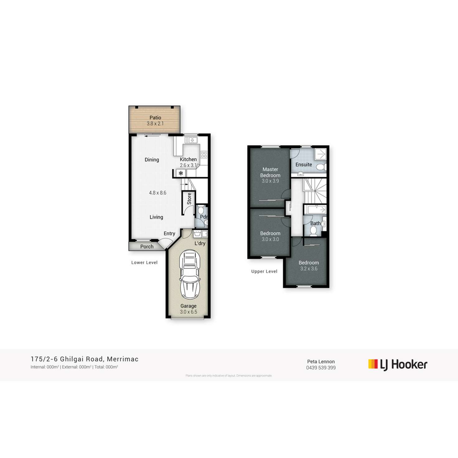 Floorplan of Homely townhouse listing, 175/2-6 Ghilgai Road, Merrimac QLD 4226