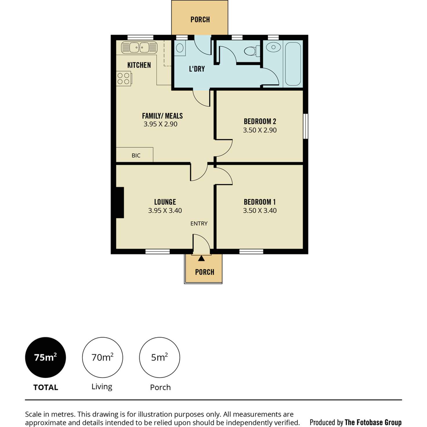 Floorplan of Homely house listing, 24 Knowles Road, Elizabeth Vale SA 5112