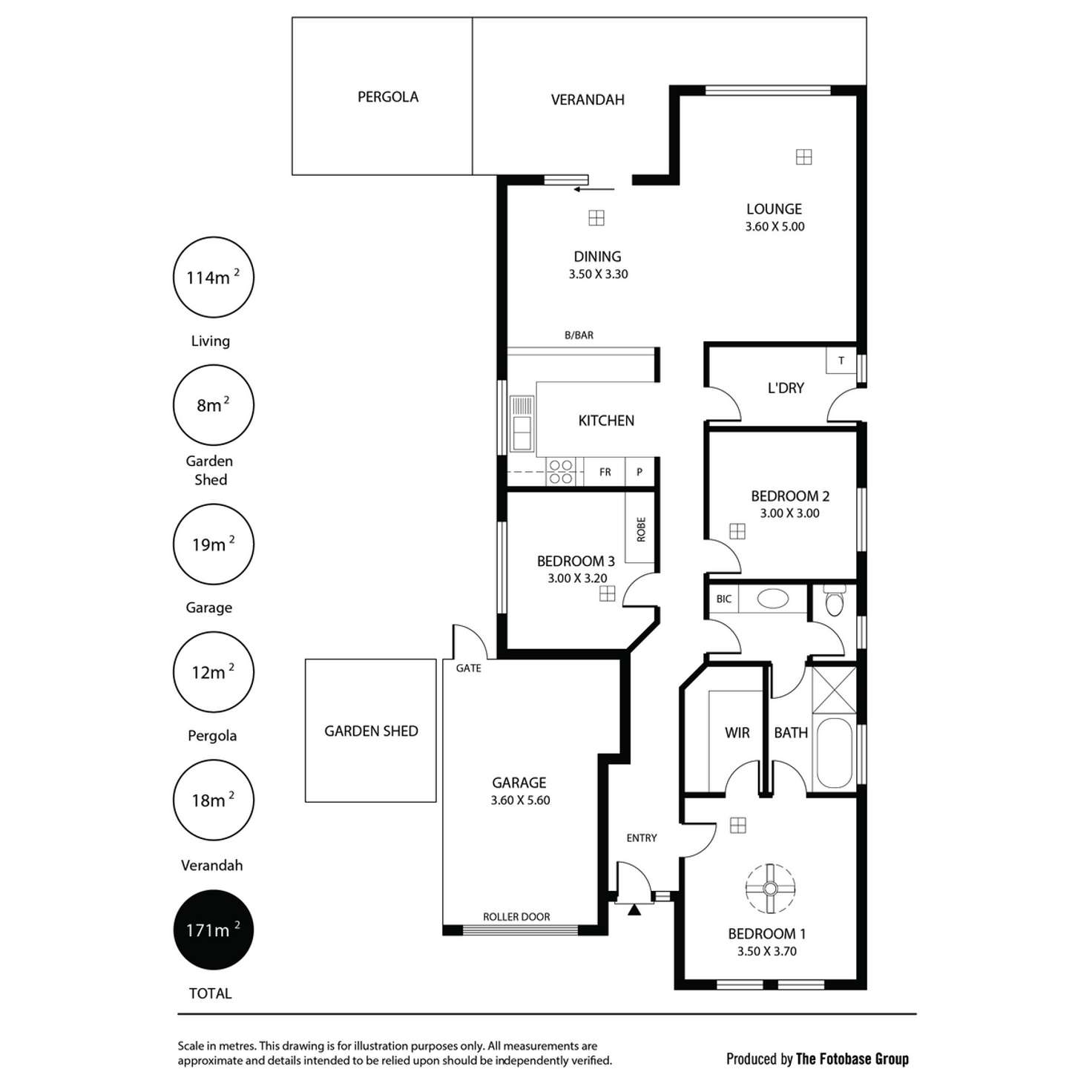 Floorplan of Homely house listing, 10 Stockman Place, Walkley Heights SA 5098