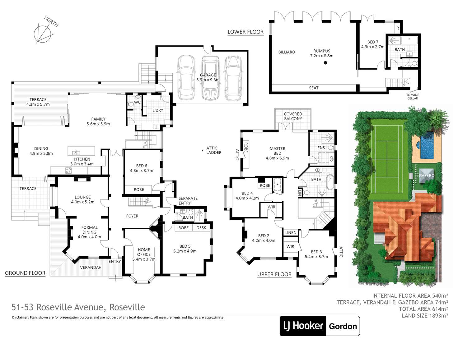 Floorplan of Homely house listing, 51-53 Roseville Ave, Roseville NSW 2069