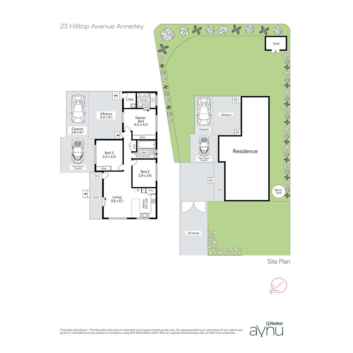 Floorplan of Homely house listing, 23 Hilltop Avenue, Annerley QLD 4103