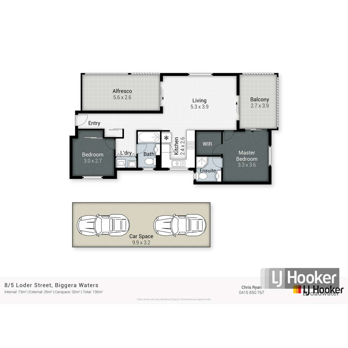 Floorplan of Homely unit listing, 8/5 Loder Street, Biggera Waters QLD 4216