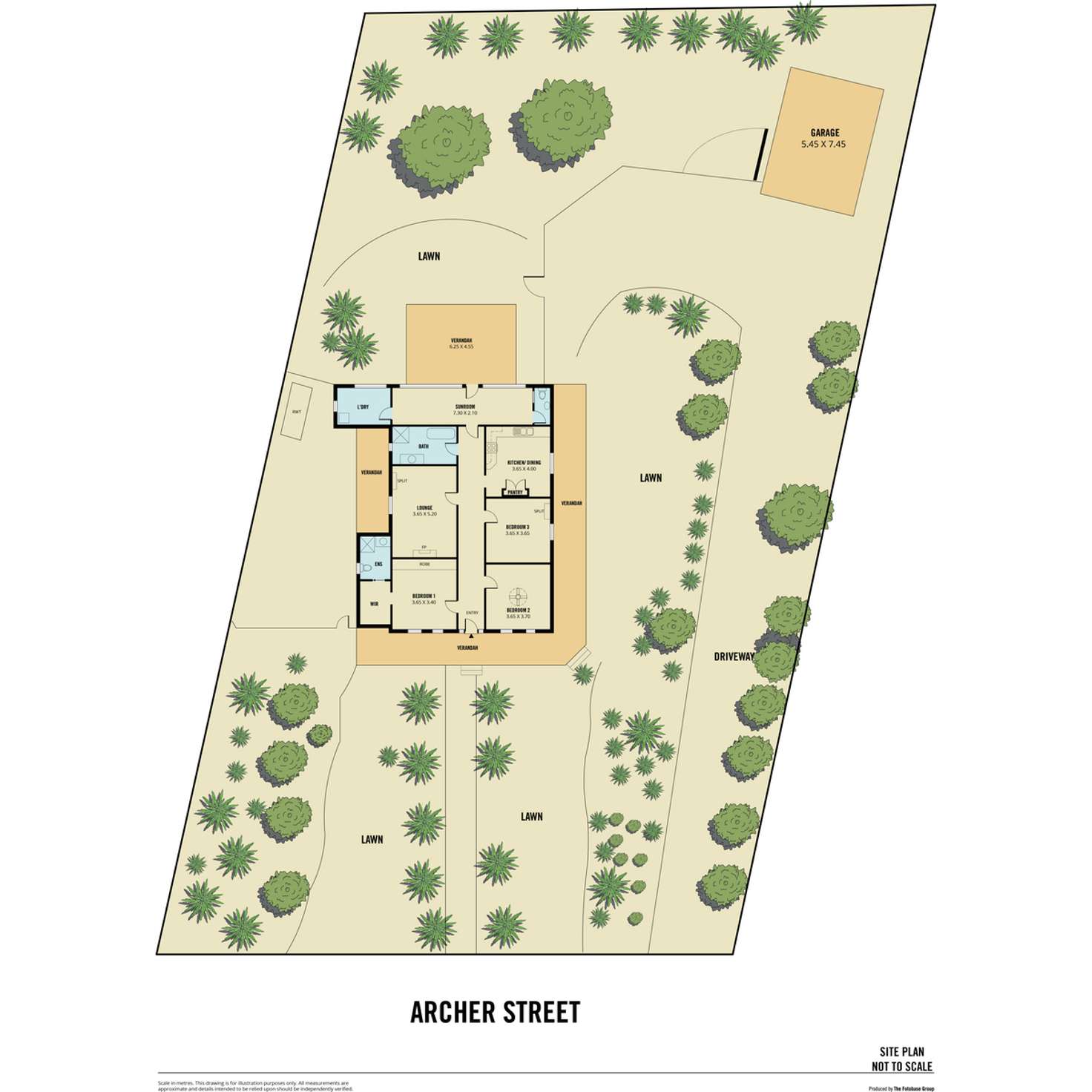 Floorplan of Homely house listing, 12 Archer Street, Hamley Bridge SA 5401