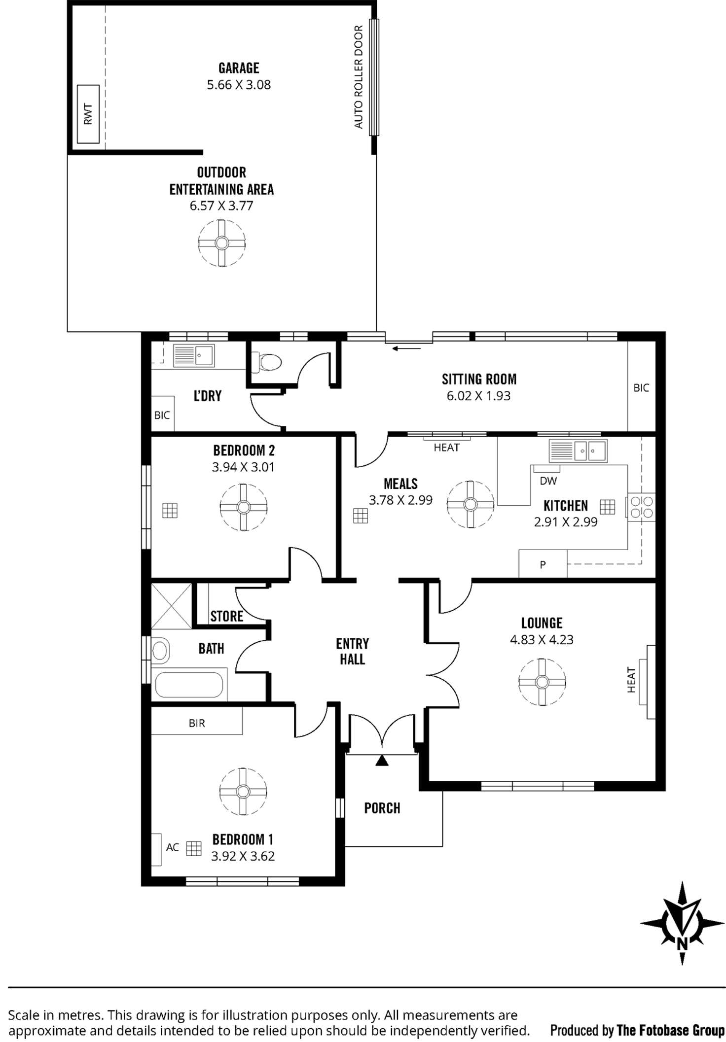 Floorplan of Homely house listing, 85 Way St, Kilburn SA 5084