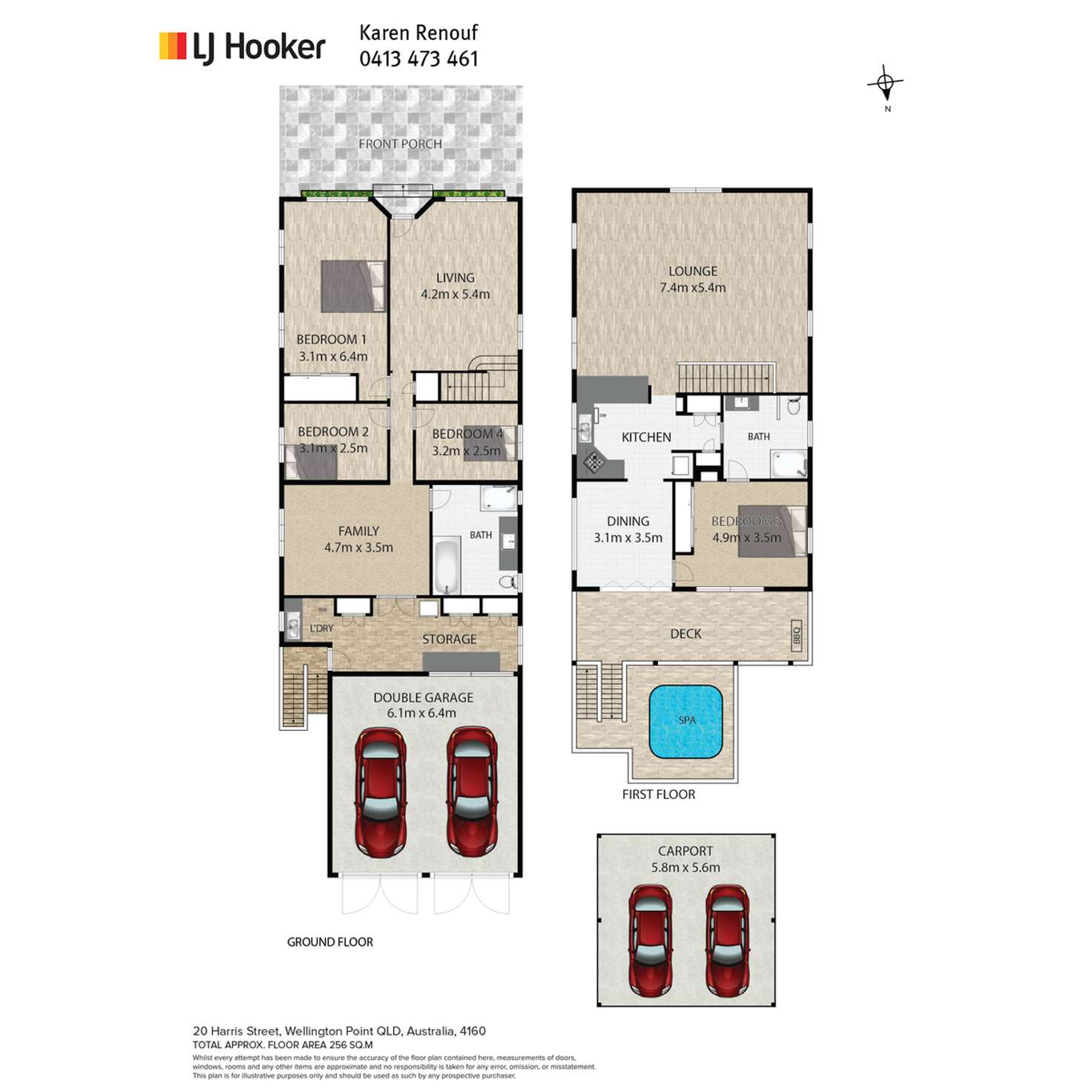 Floorplan of Homely house listing, 20 Harris Street, Wellington Point QLD 4160