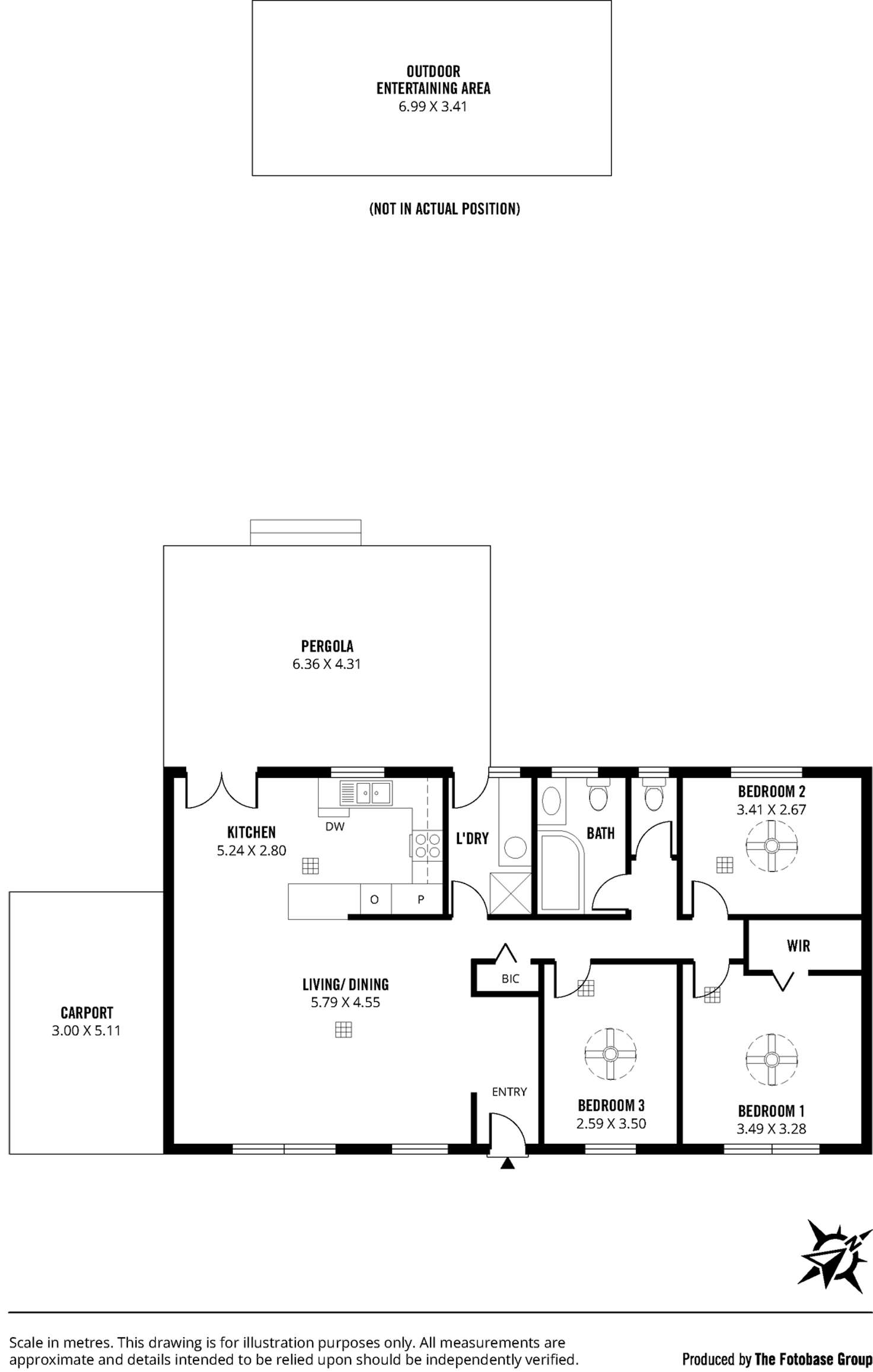 Floorplan of Homely house listing, 15 Christine Ave, Hillbank SA 5112