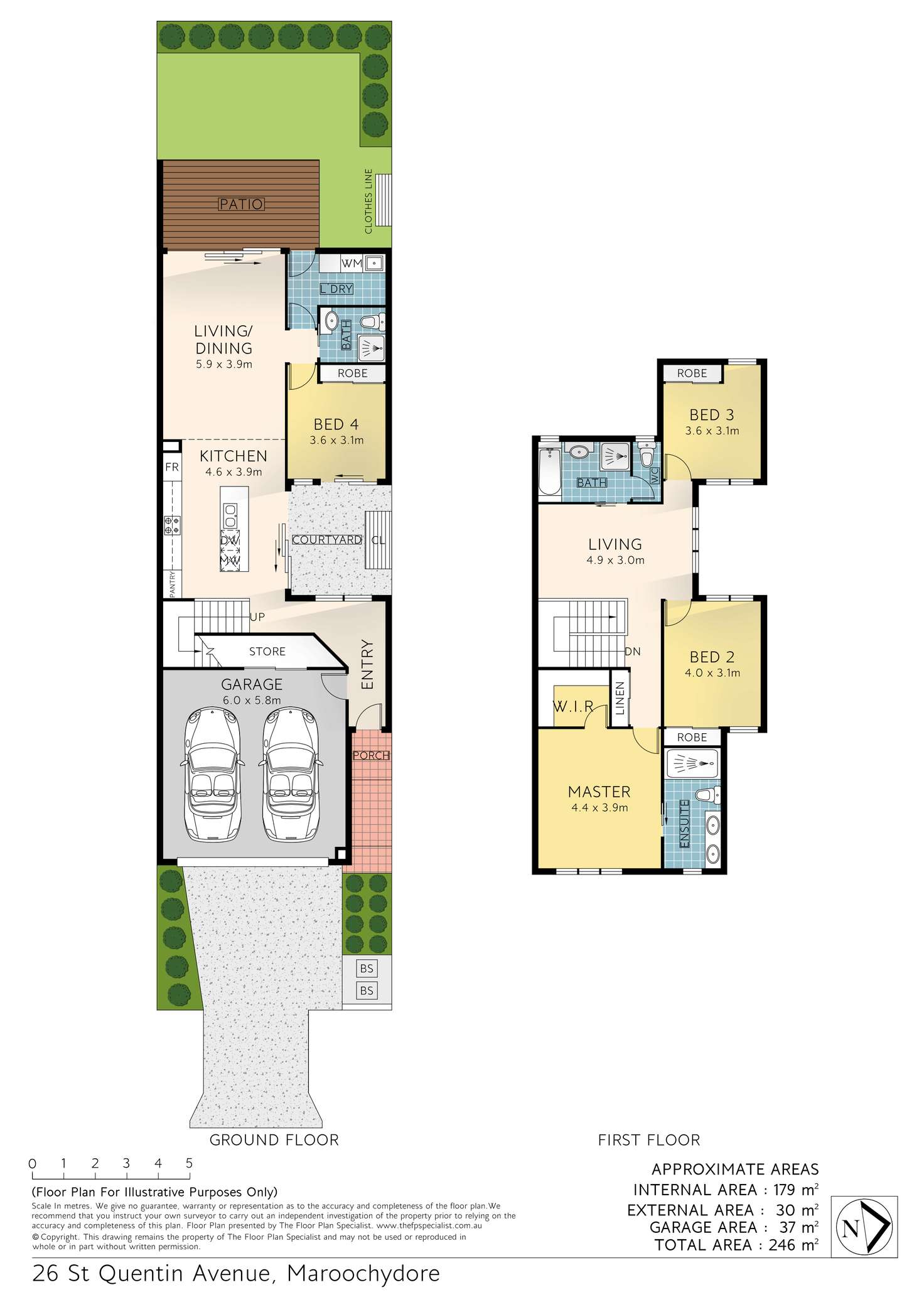 Floorplan of Homely house listing, 26 St Quentin Avenue, Maroochydore QLD 4558