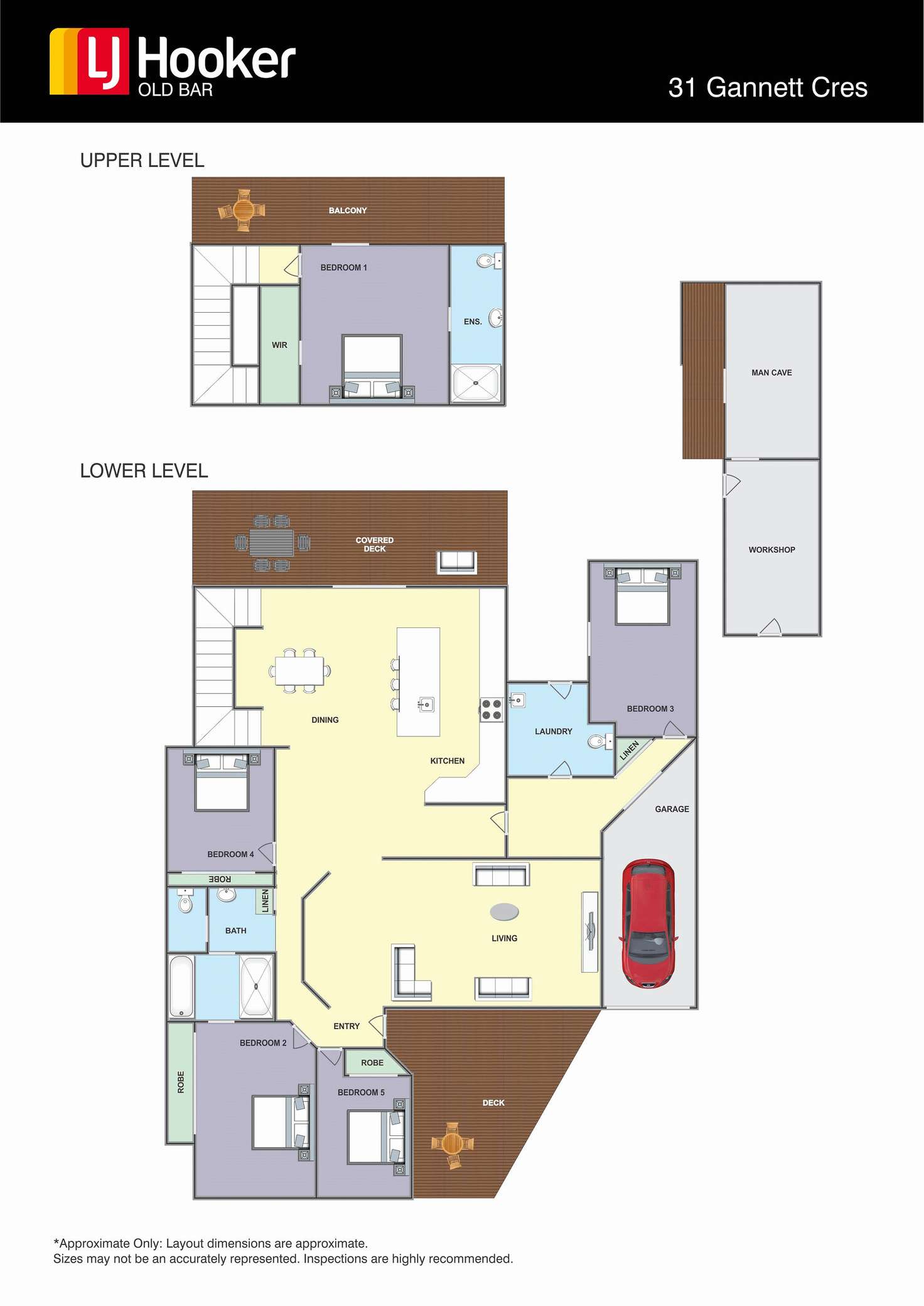 Floorplan of Homely house listing, 31 Gannet Crescent, Old Bar NSW 2430