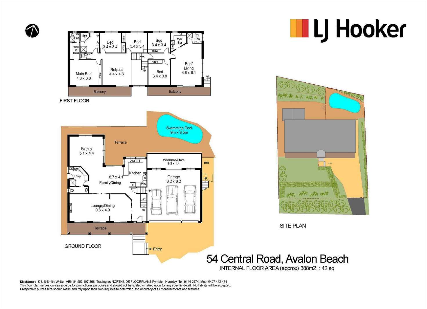 Floorplan of Homely house listing, 54 Central Road, Avalon Beach NSW 2107