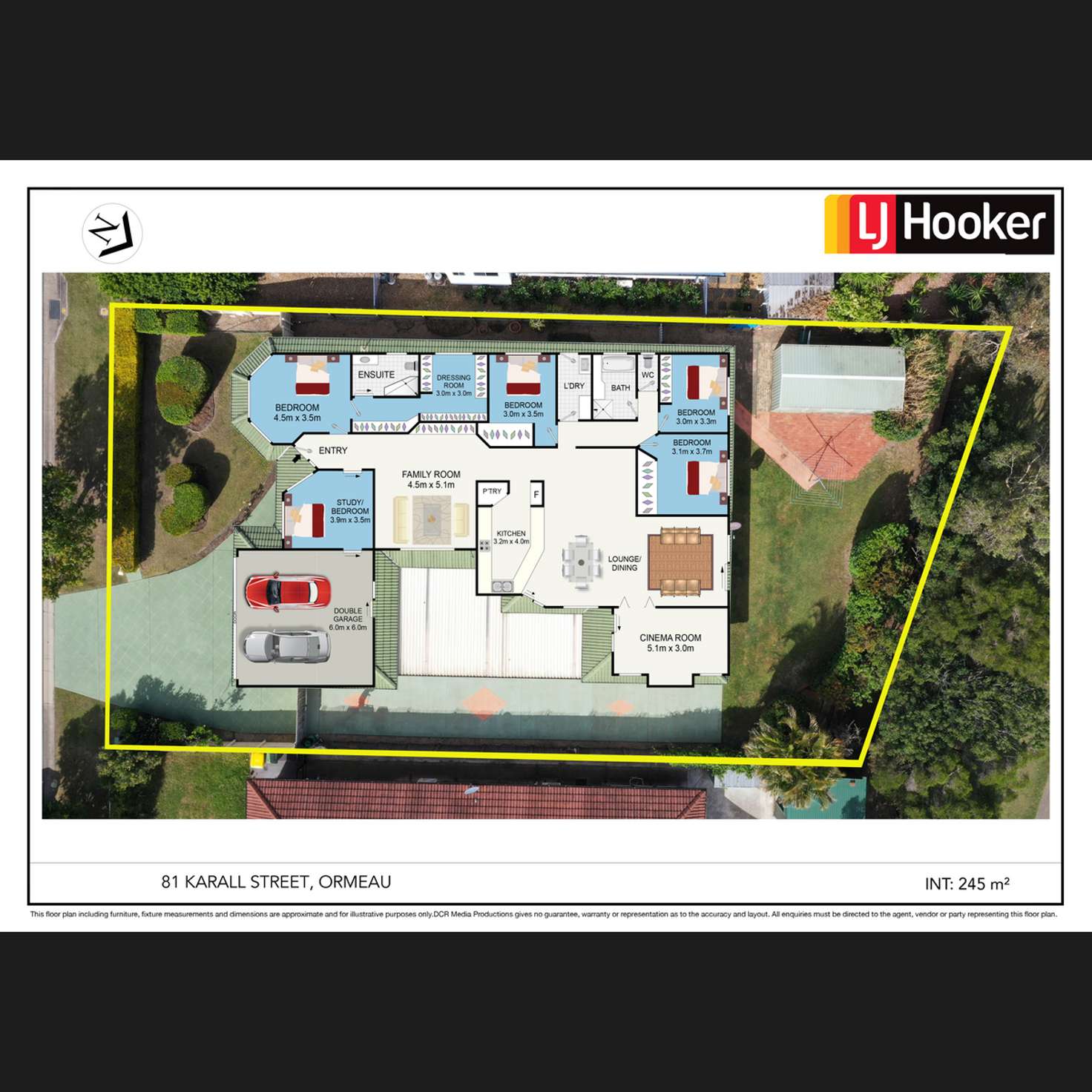 Floorplan of Homely house listing, 81 Karall Street, Ormeau QLD 4208