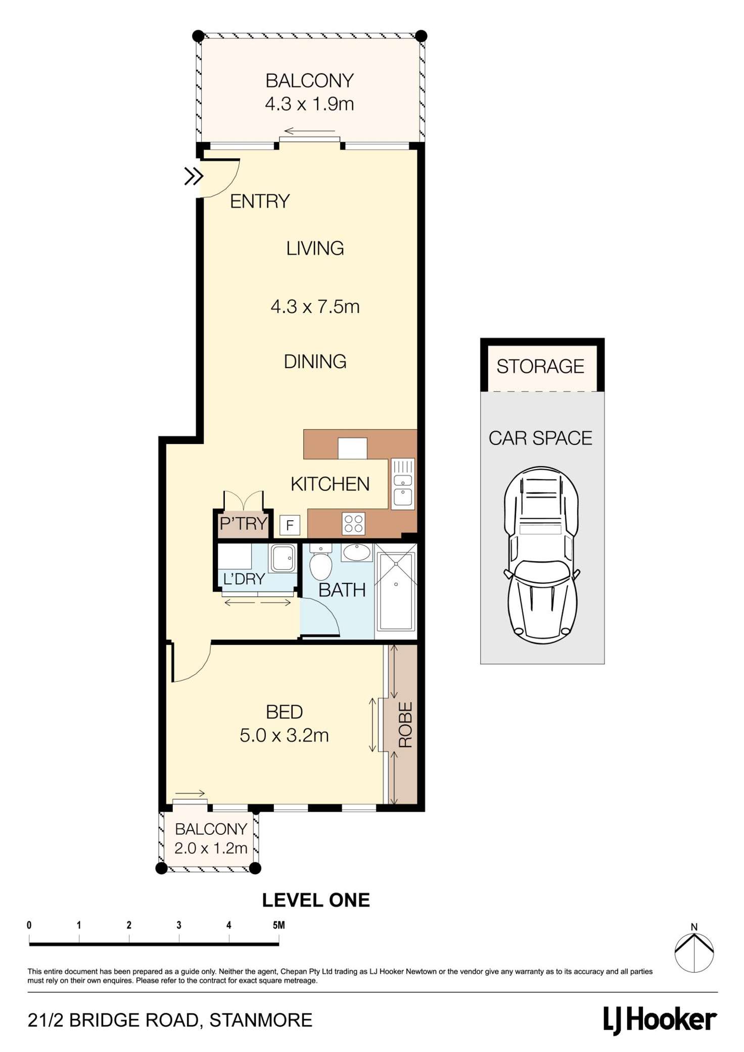 Floorplan of Homely apartment listing, 21/2-6 Bridge Road, Stanmore NSW 2048
