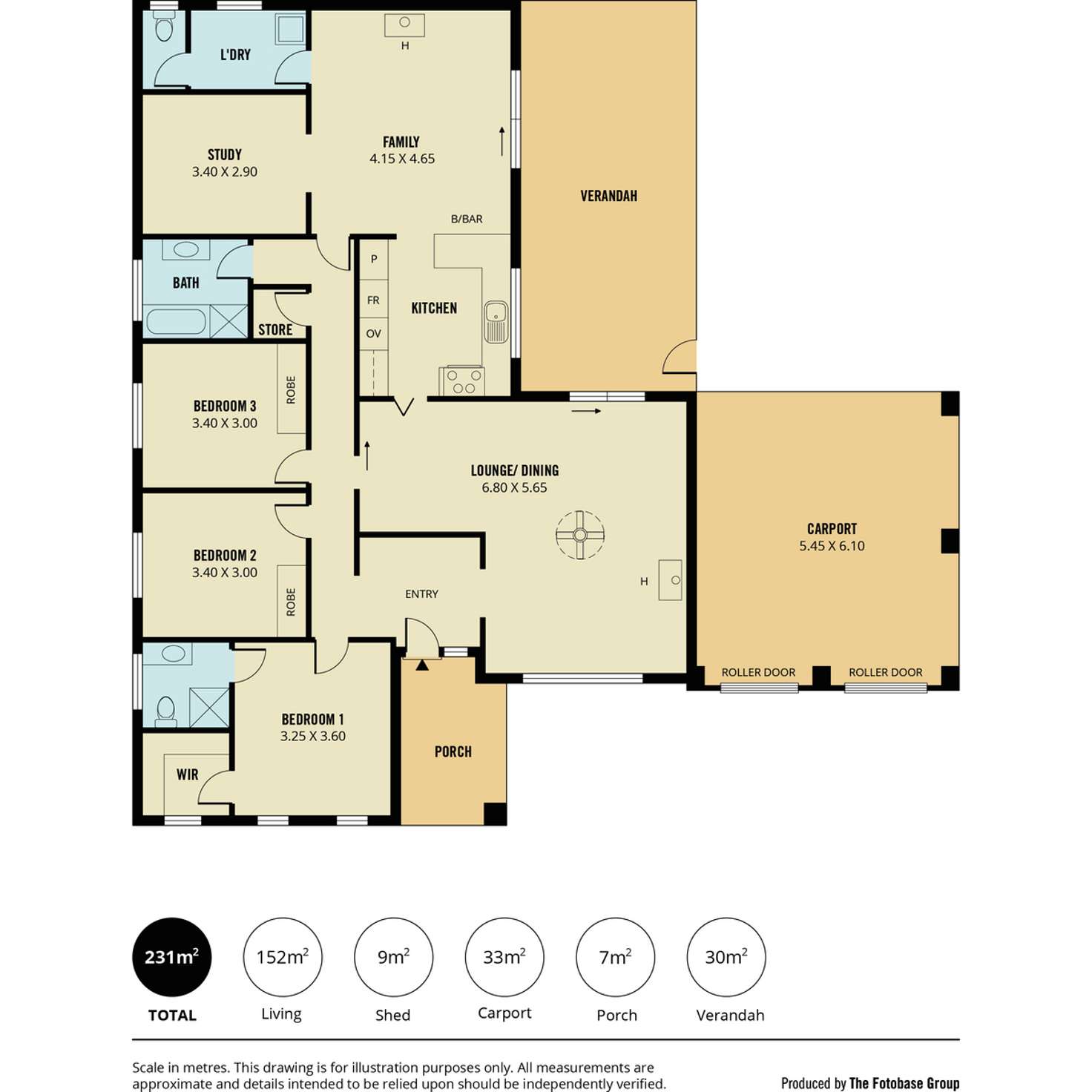 Floorplan of Homely house listing, 9 Birkdale Close, Fairview Park SA 5126