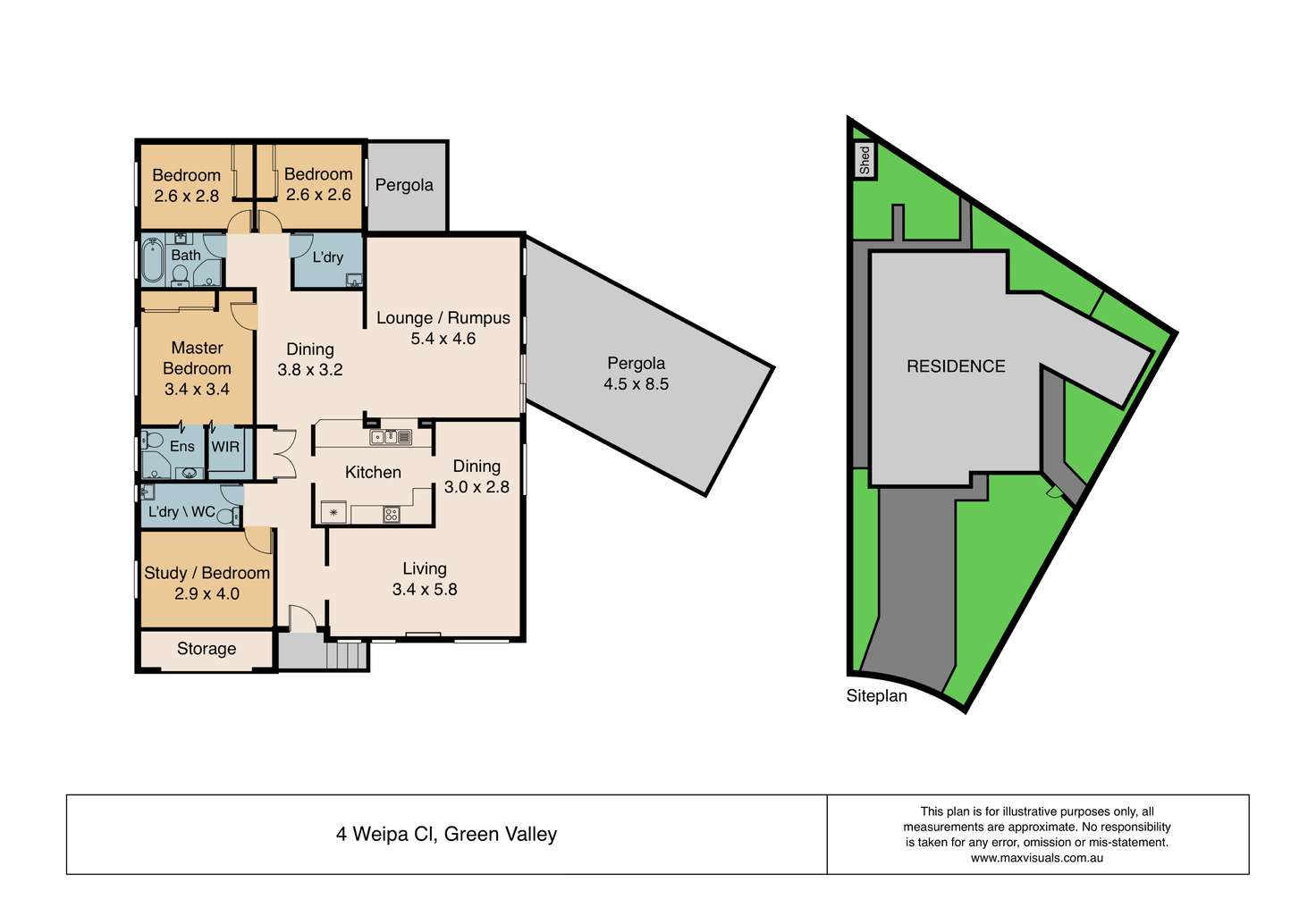 Floorplan of Homely house listing, Address available on request