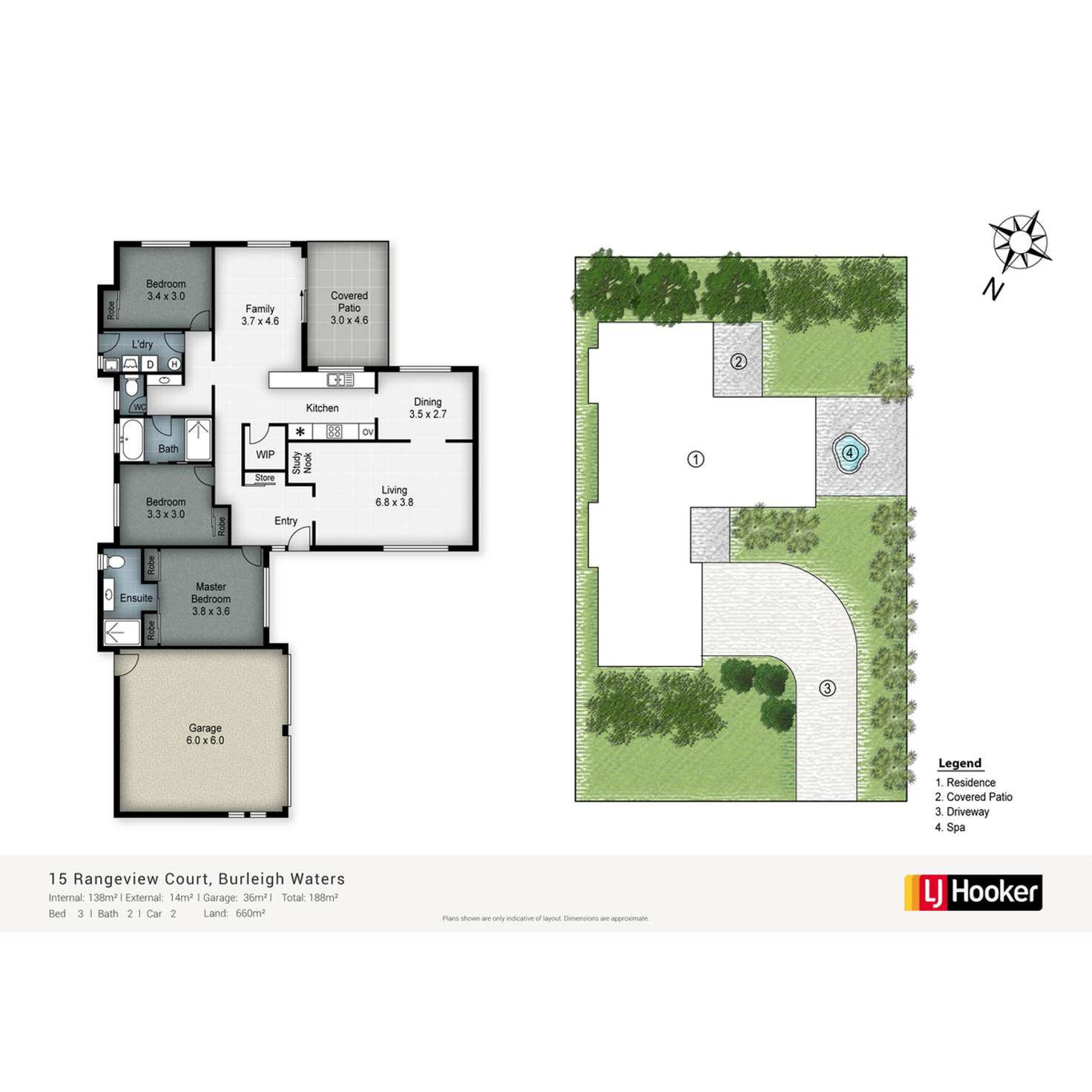 Floorplan of Homely house listing, 15 Rangeview Court, Burleigh Waters QLD 4220