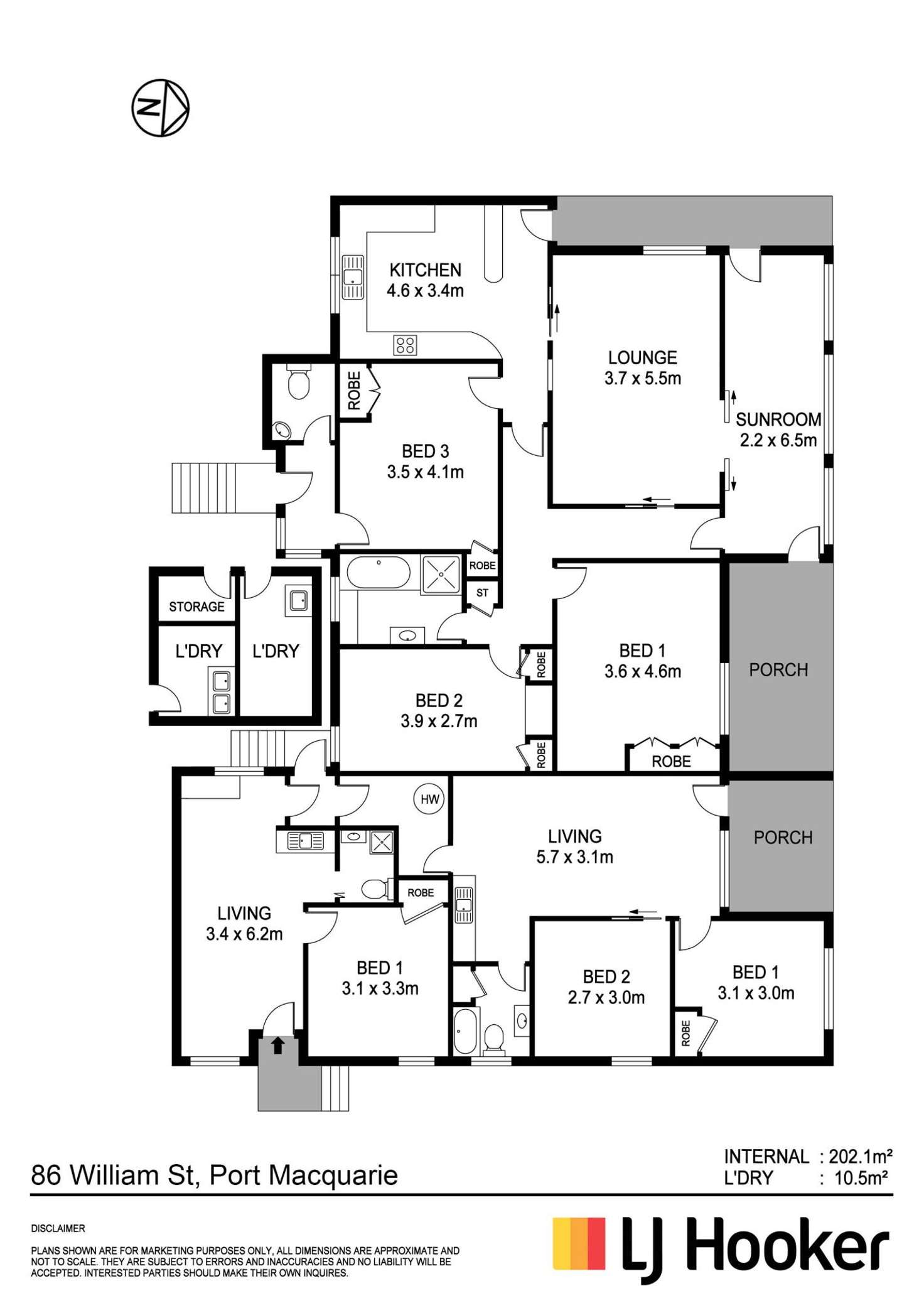 Floorplan of Homely blockOfUnits listing, 86 William Street, Port Macquarie NSW 2444