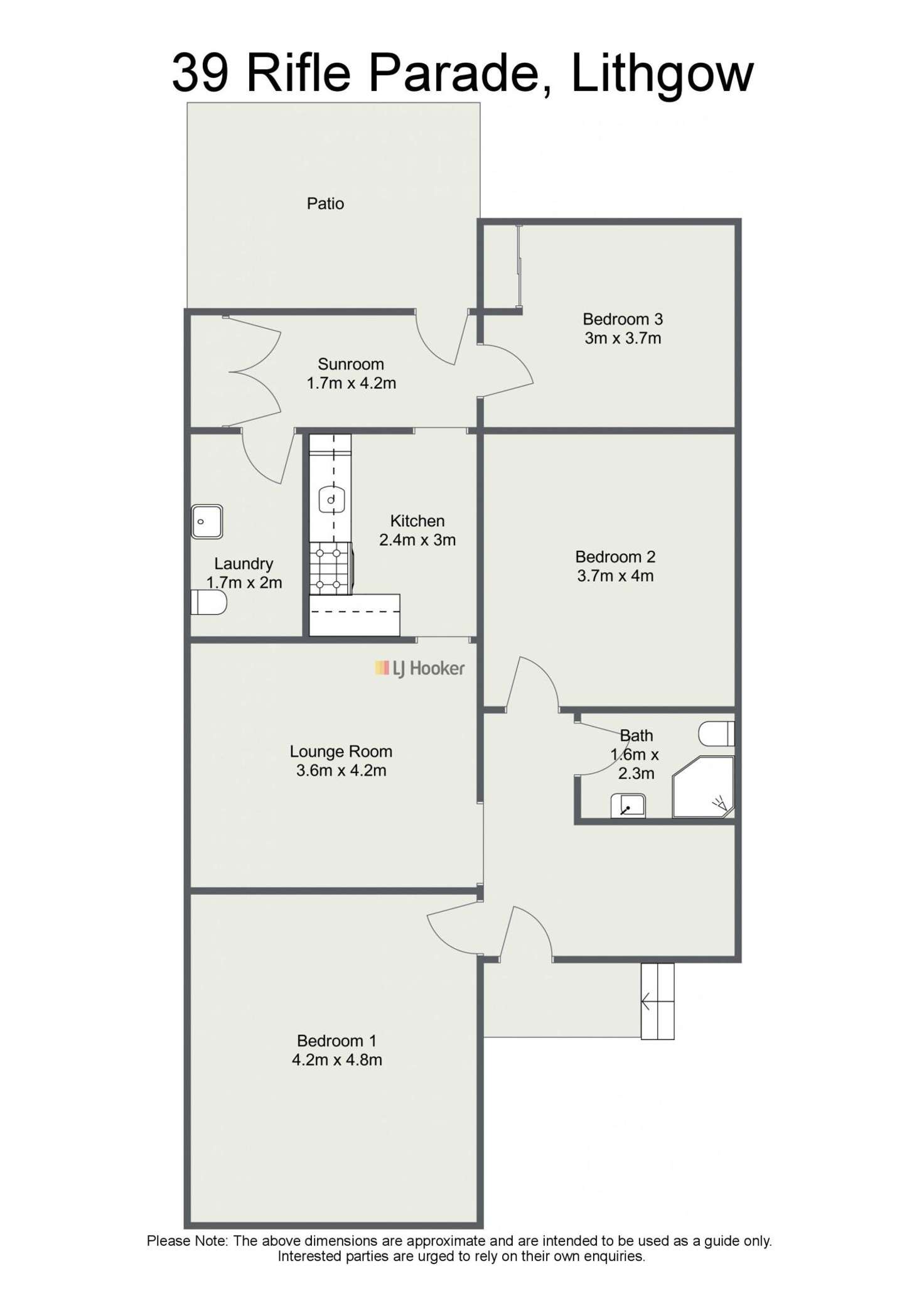 Floorplan of Homely house listing, 39 Rifle Parade, Lithgow NSW 2790