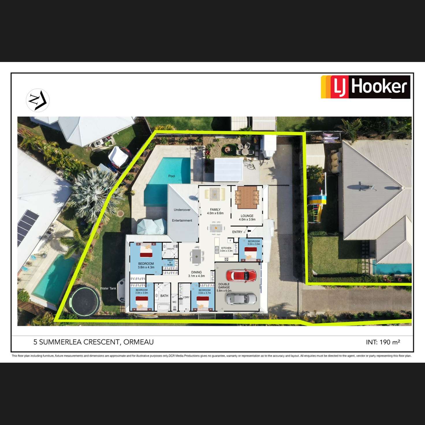 Floorplan of Homely house listing, 5 Summerlea Crescent, Ormeau QLD 4208