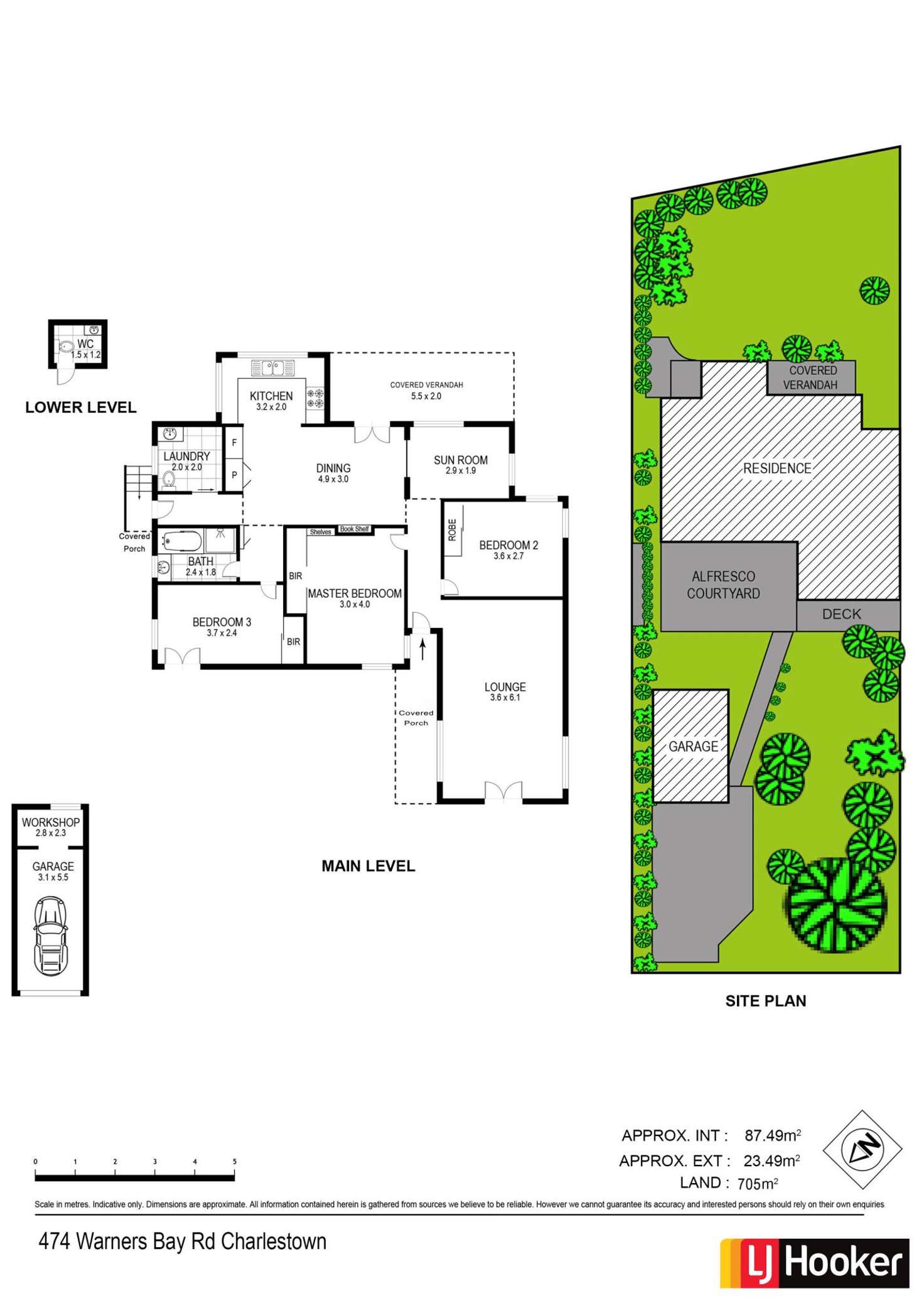 Floorplan of Homely house listing, 474 Warners Bay Road, Charlestown NSW 2290