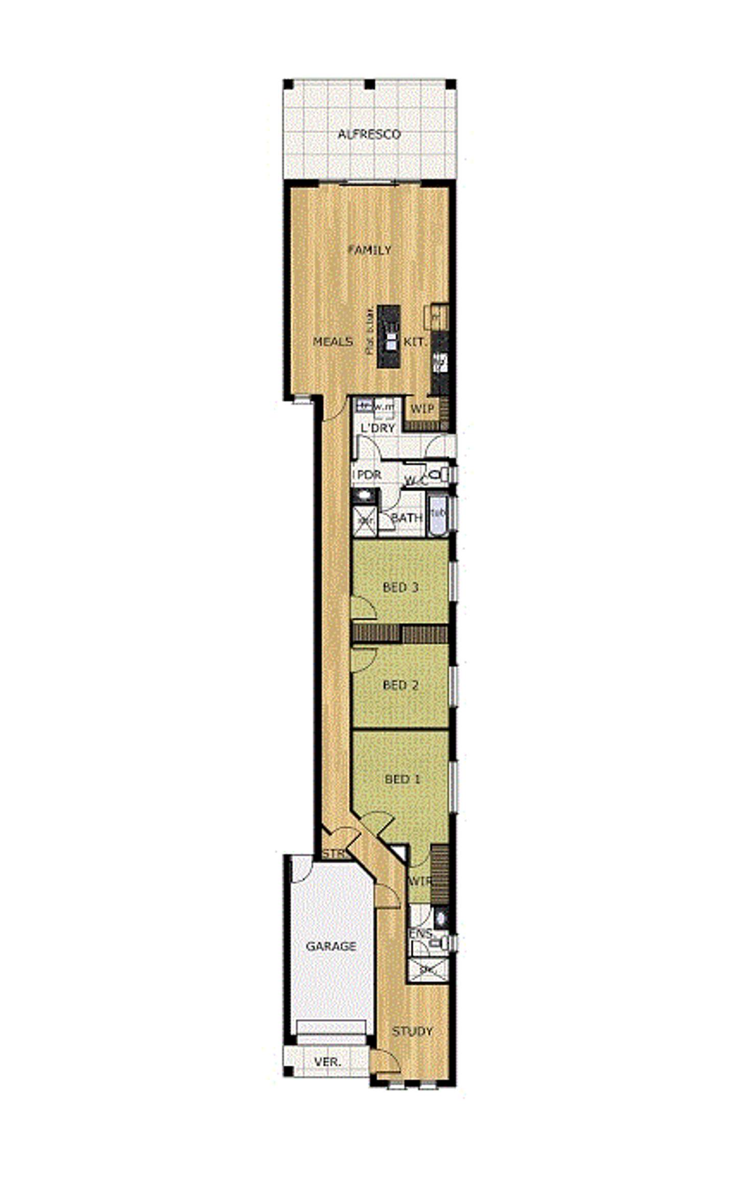 Floorplan of Homely residentialLand listing, 56a Arthur Street, Pennington SA 5013