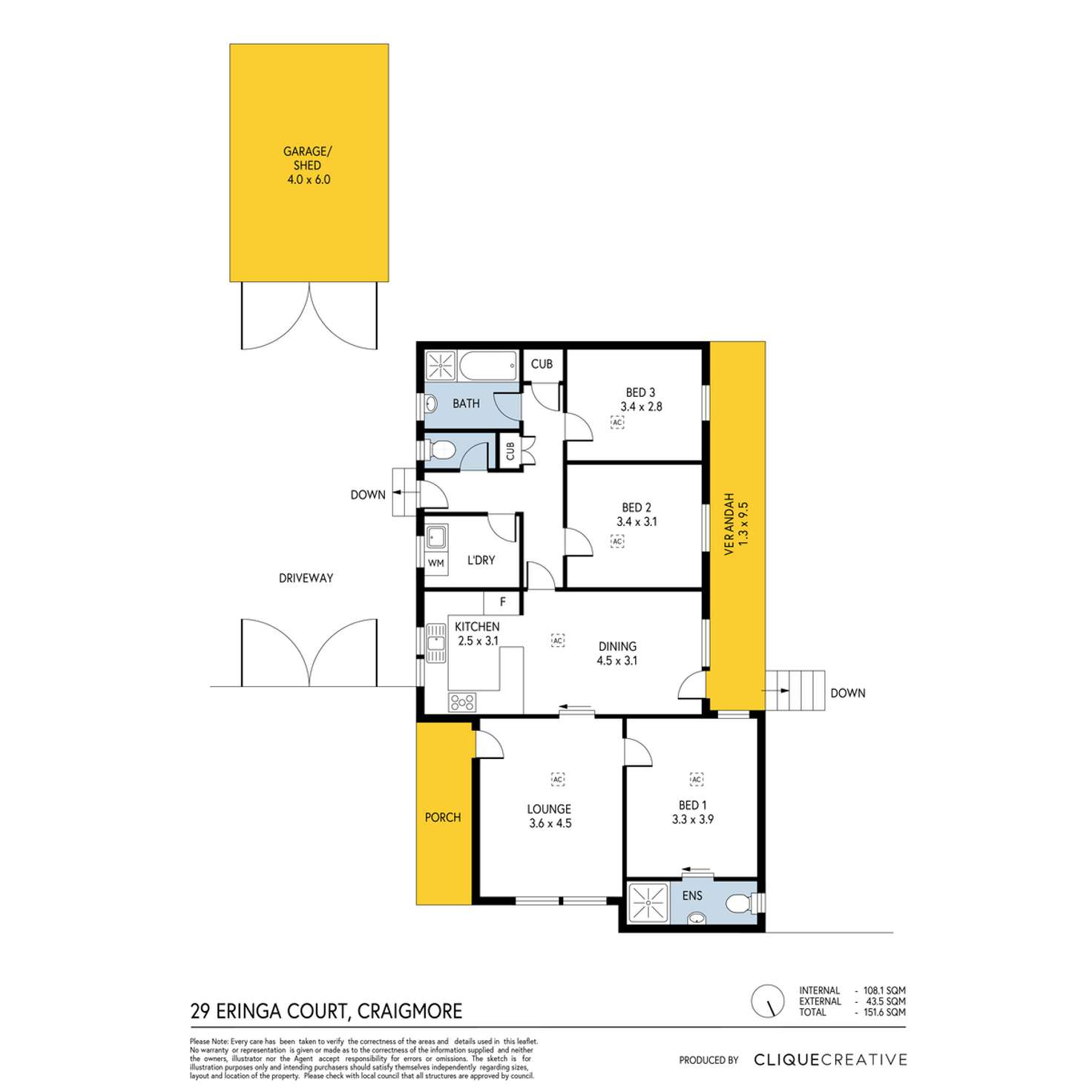 Floorplan of Homely house listing, 29 Eringa Court, Craigmore SA 5114