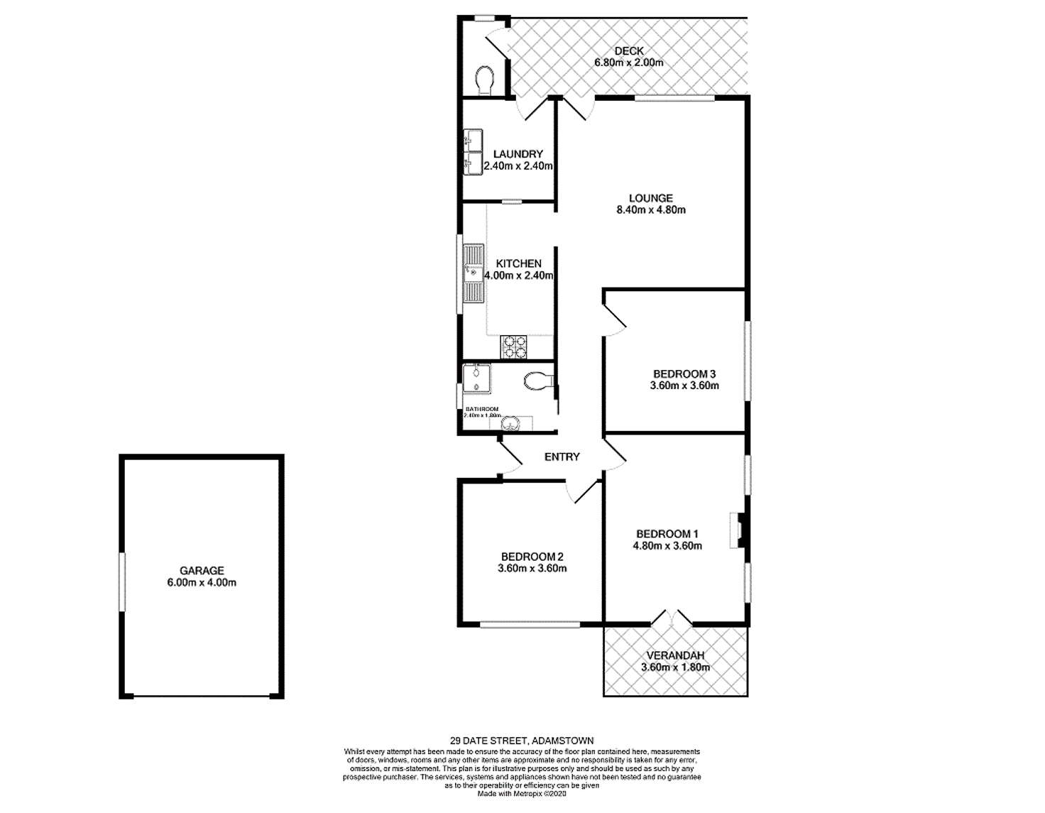 Floorplan of Homely house listing, 29 Date Street, Adamstown NSW 2289