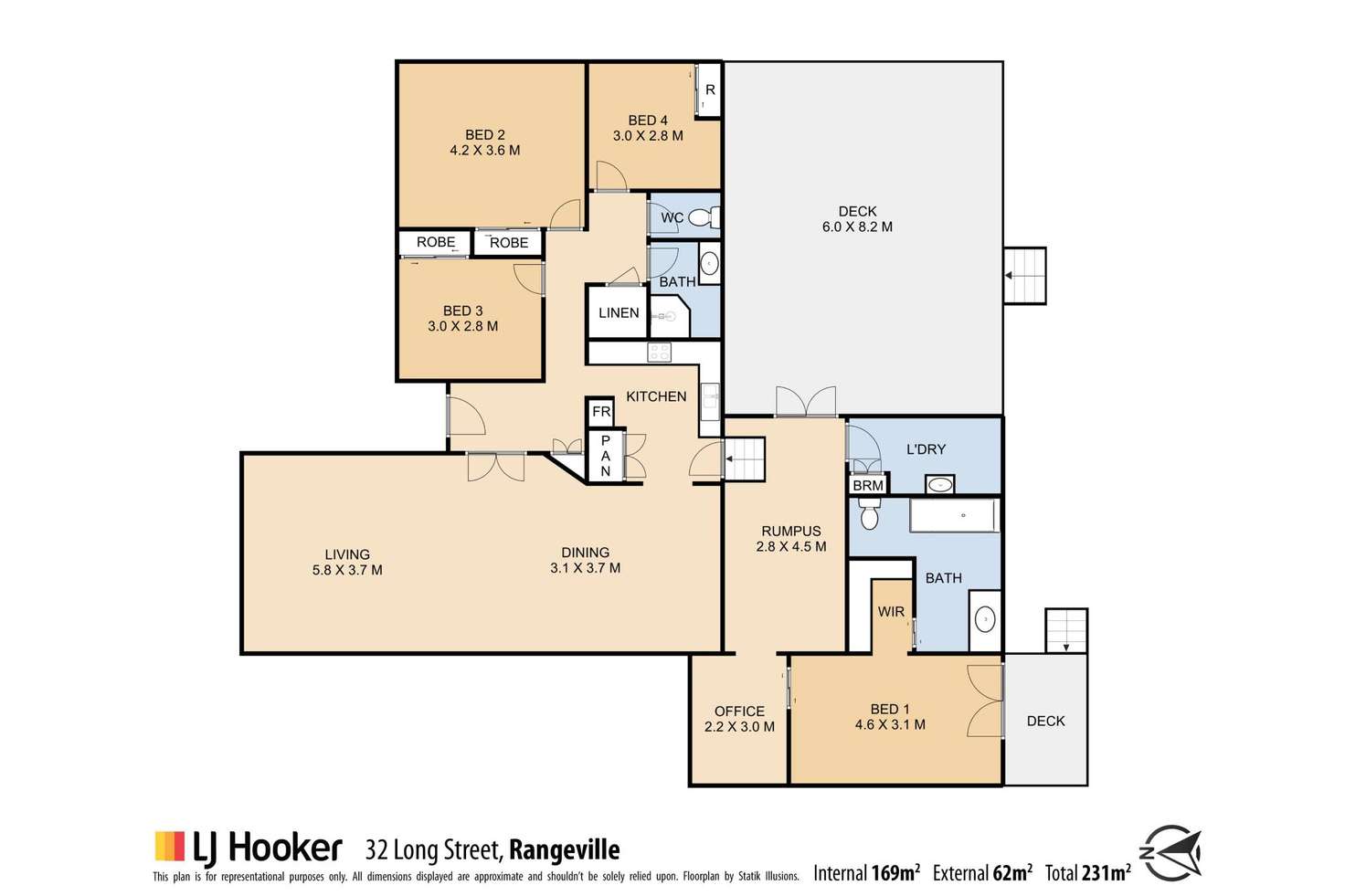Floorplan of Homely house listing, 32 Long Street, Rangeville QLD 4350