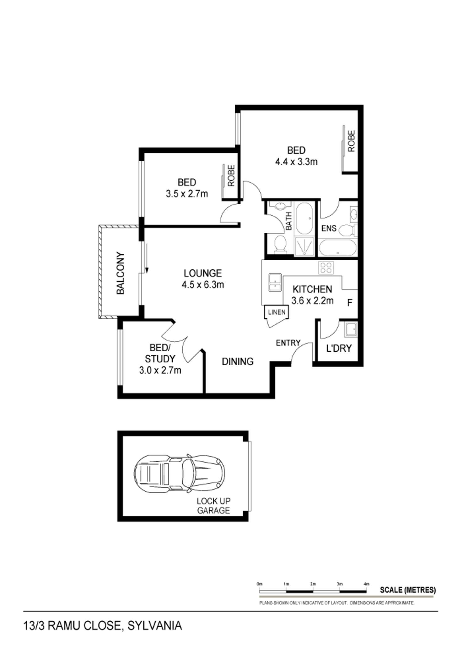 Floorplan of Homely apartment listing, 13/3 Ramu Close, Sylvania Waters NSW 2224