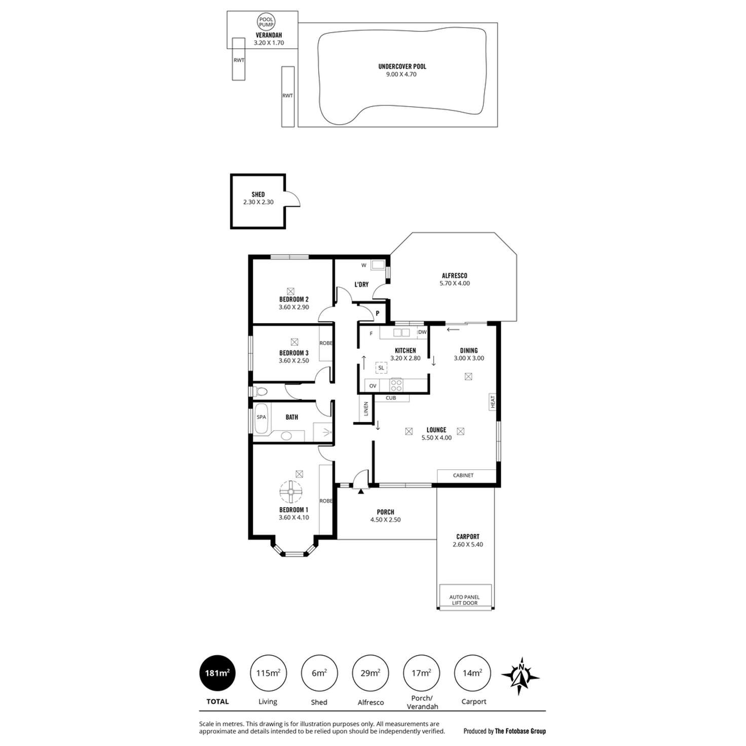 Floorplan of Homely house listing, 5 Branston Court, Vale Park SA 5081