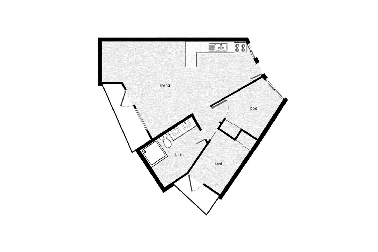 Floorplan of Homely unit listing, 25/261 Sheridan Street, Cairns North QLD 4870