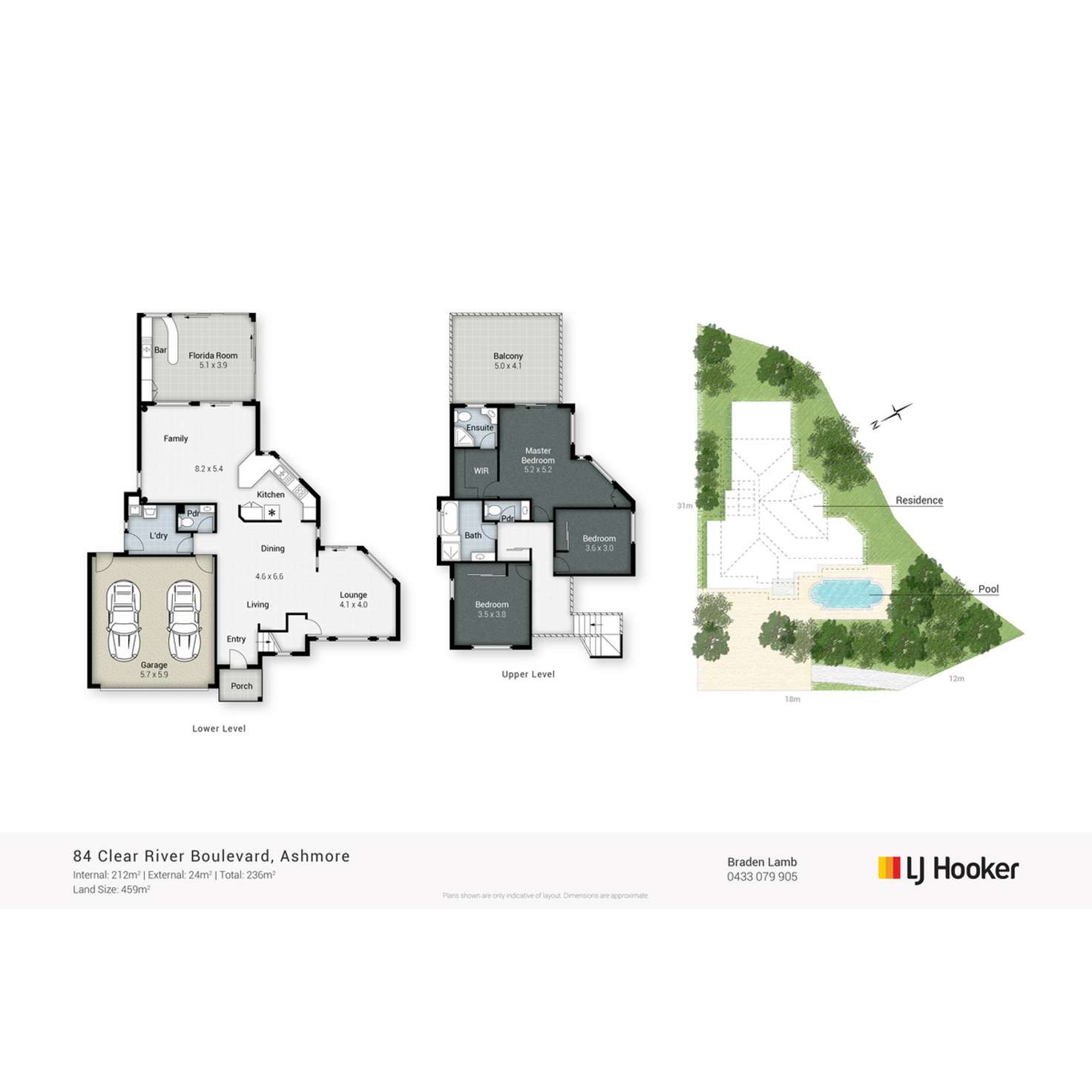 Floorplan of Homely house listing, 84 Clear River Boulevard, Ashmore QLD 4214